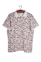 Cămașă - Joop alb murdar cu imprimeu floral discret – XXL – Bărbați - fata
