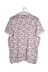 Cămașă - Joop alb murdar cu imprimeu floral discret – XXL – Bărbați - spate