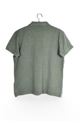 Tricou - GANT verde masliniu din bumbac cu croiala casual – L – Femei - spate