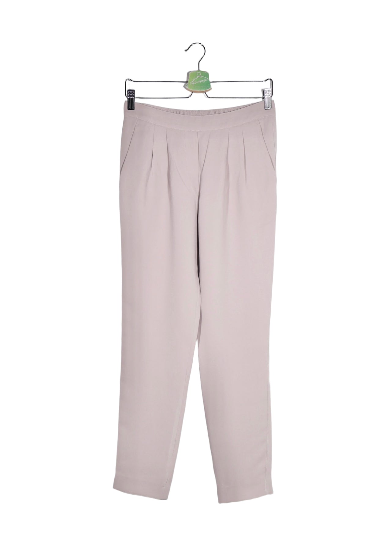 Pantaloni - MARC CAIN bej deschis cu croială dreaptă – XS – Femei - fata