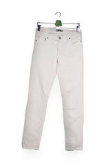 Blugi - Acne bej deschis din bumbac cu croiala dreapta – M/L – Femei