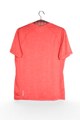 Tricou - CMP corai din material tehnic cu imprimeu sport – L – Bărbați - spate