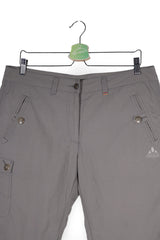 Pantaloni scurți - Vaude gri din poliamida cu buzunare cargo – XL – Femei - detaliu