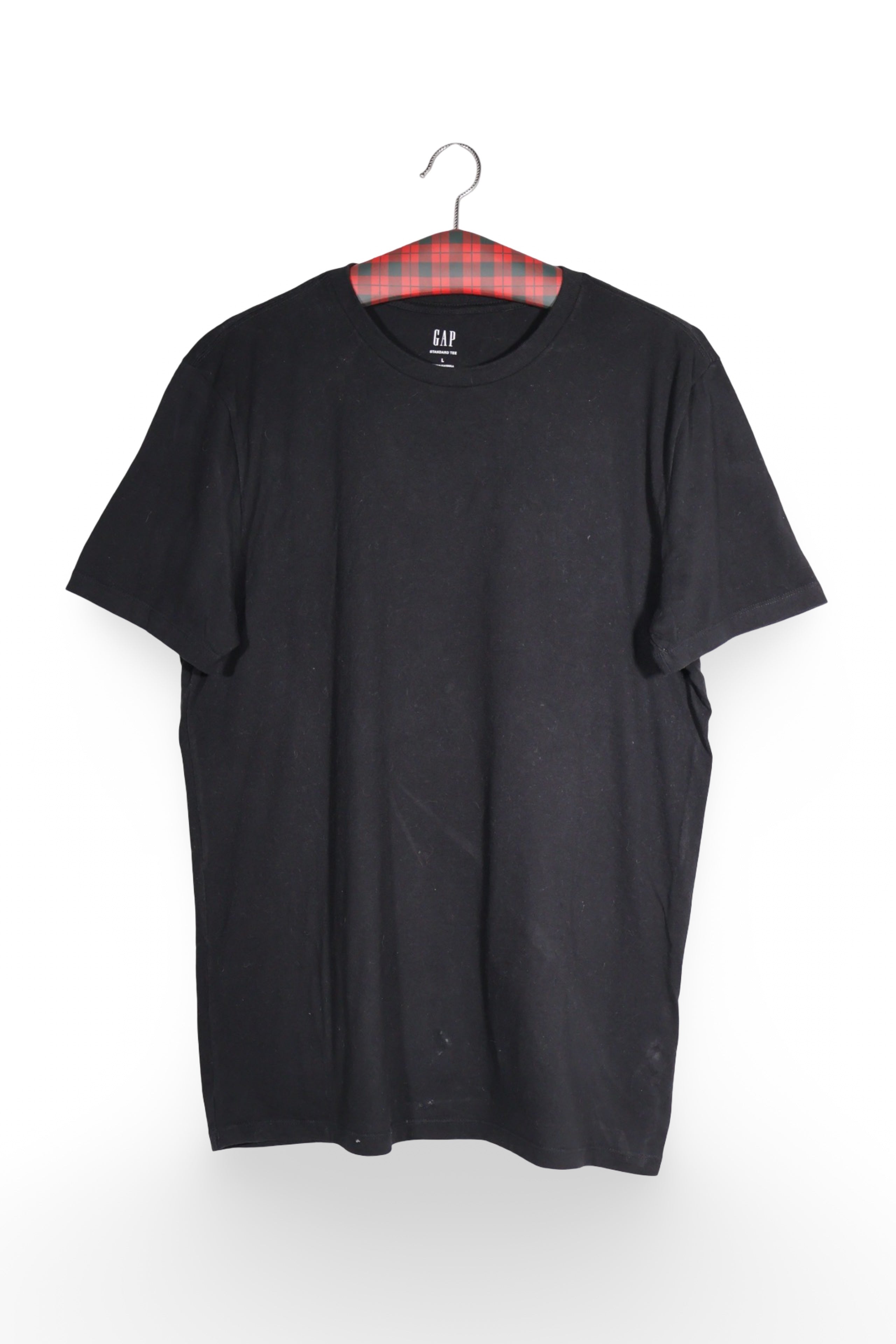 Tricou - GAP negru din bumbac cu croială lejeră – L – Bărbați - fata