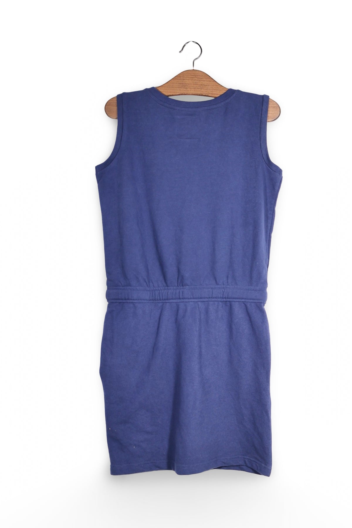 Rochie - Alte Branduri bleumarin din bumbac cu talie reglabilă – S – Femei - spate