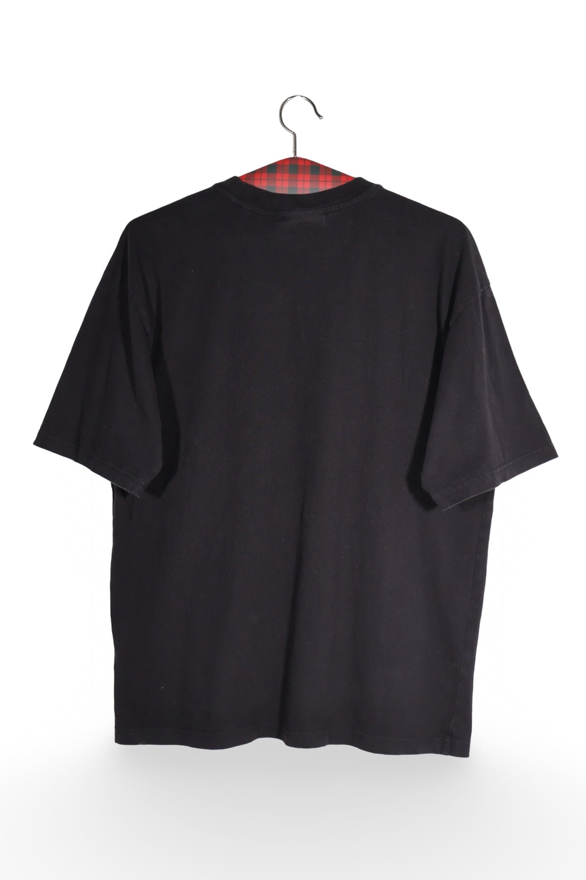 Tricou - Alte Branduri negru din bumbac organic cu logo discret – L – Bărbați - spate