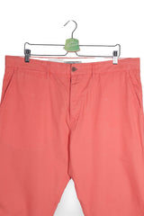 Pantaloni - JACK&JONES corai din bumbac cu croială dreaptă – XXL – Bărbați - detaliu