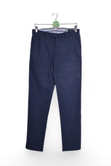 Pantaloni - Ralph Lauren bleumarin din bumbac cu croială slim – S – Bărbați - fata