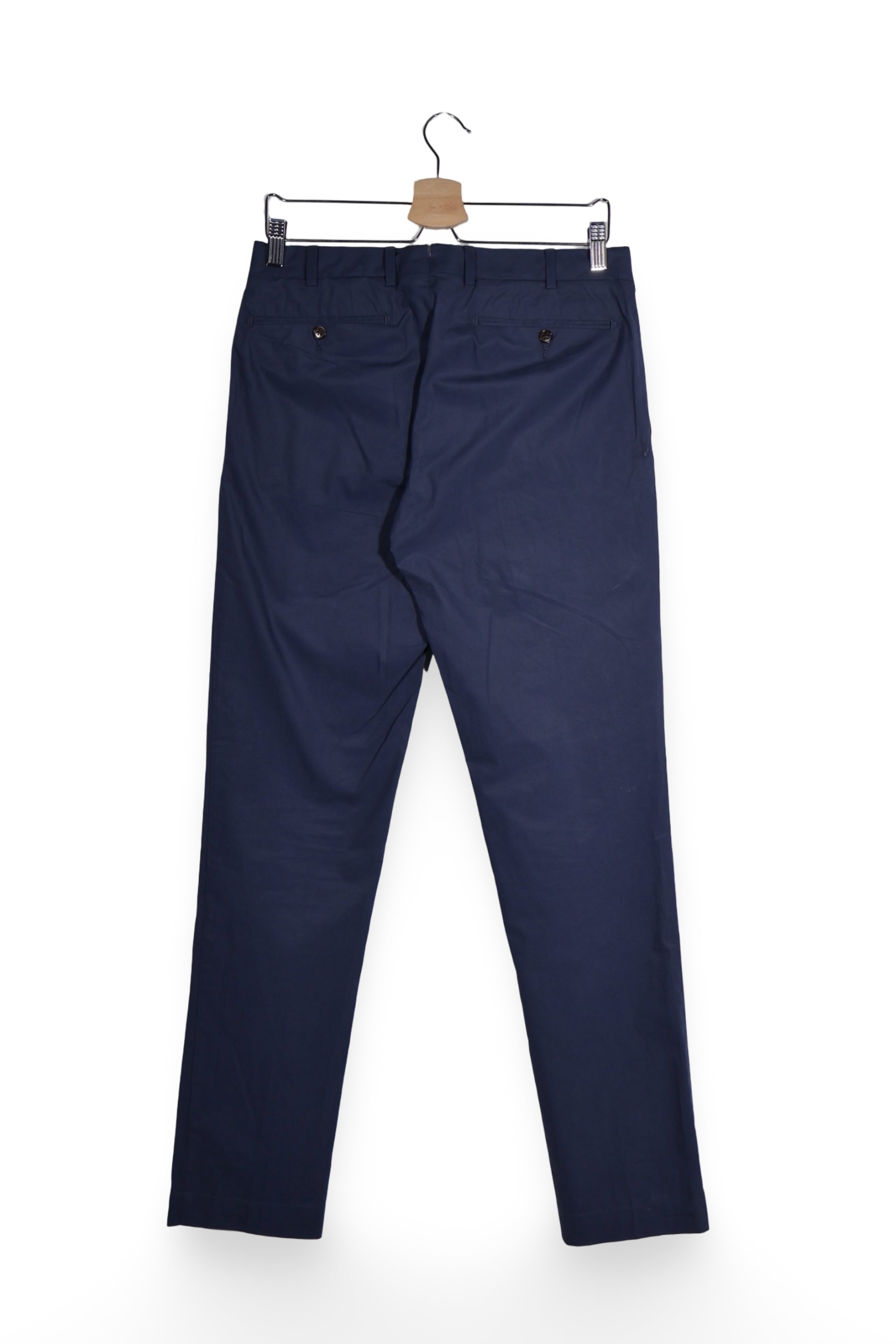 Pantaloni - Ralph Lauren bleumarin din bumbac cu croială slim – S – Bărbați - detaliu