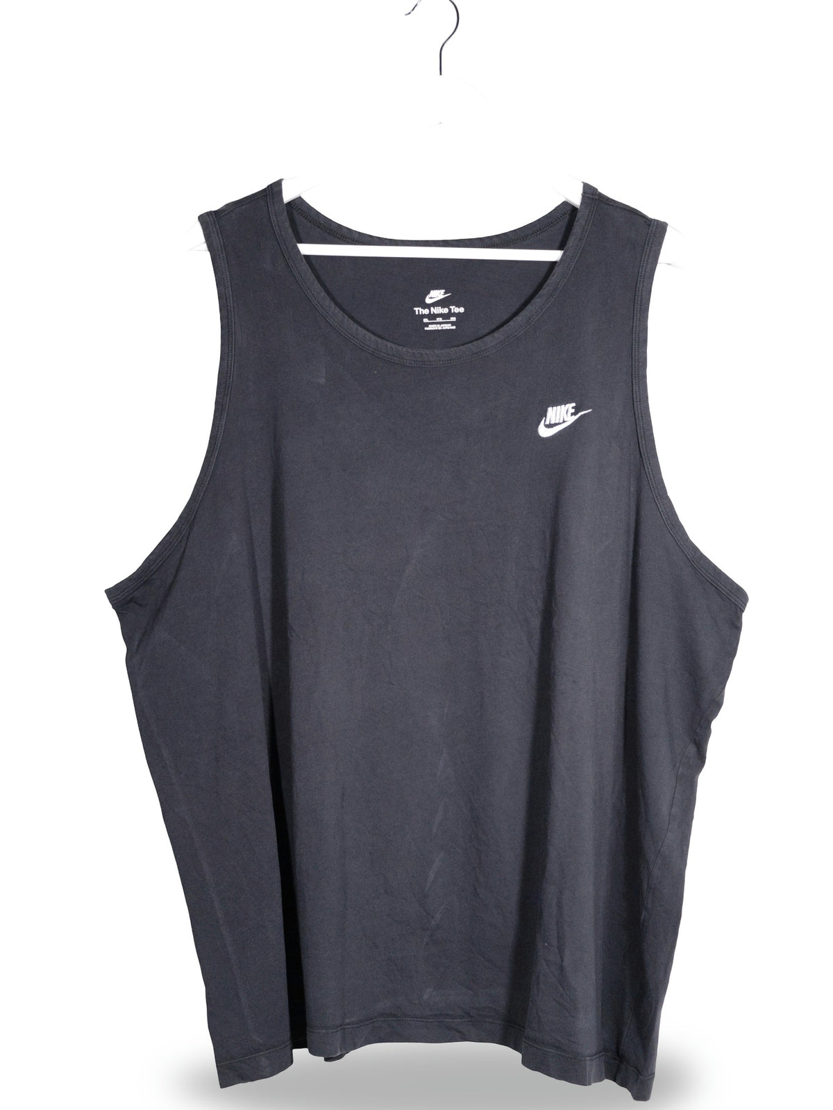 Maiou Nike negru mărime 3XL vedere din față second-hand premium