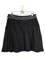 Fusta Alte branduri negru mărime XXL vedere din față second-hand premium