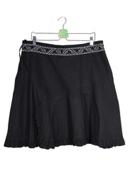 Fusta Alte branduri negru mărime XXL vedere din față second-hand premium