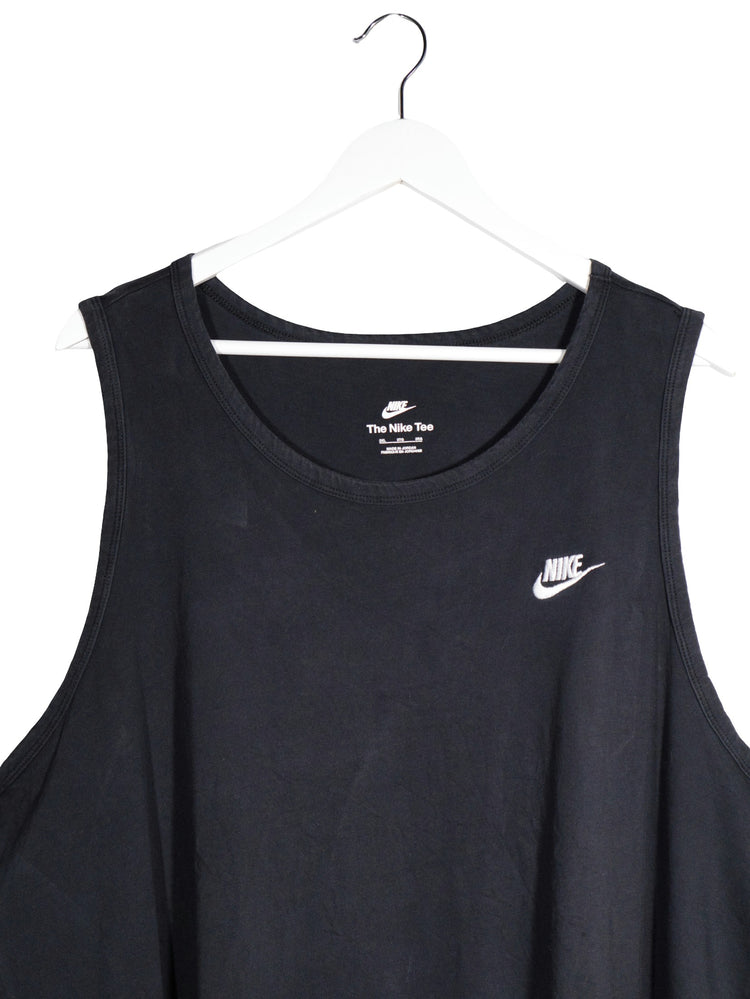 Maiou Nike negru mărime 3XL detaliu material și croială second-hand premium