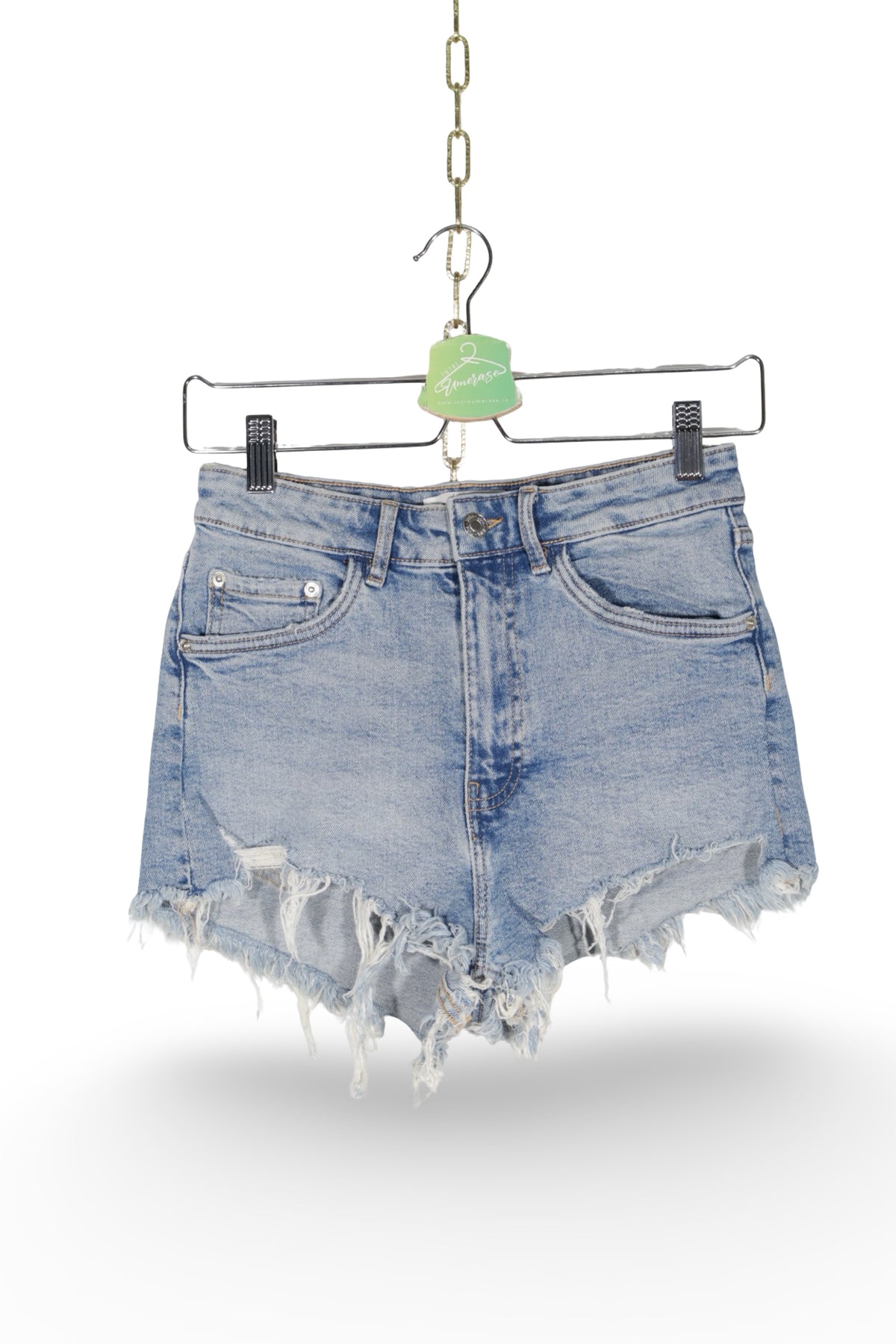 Blugi scurti Zara - marimea S - Femei