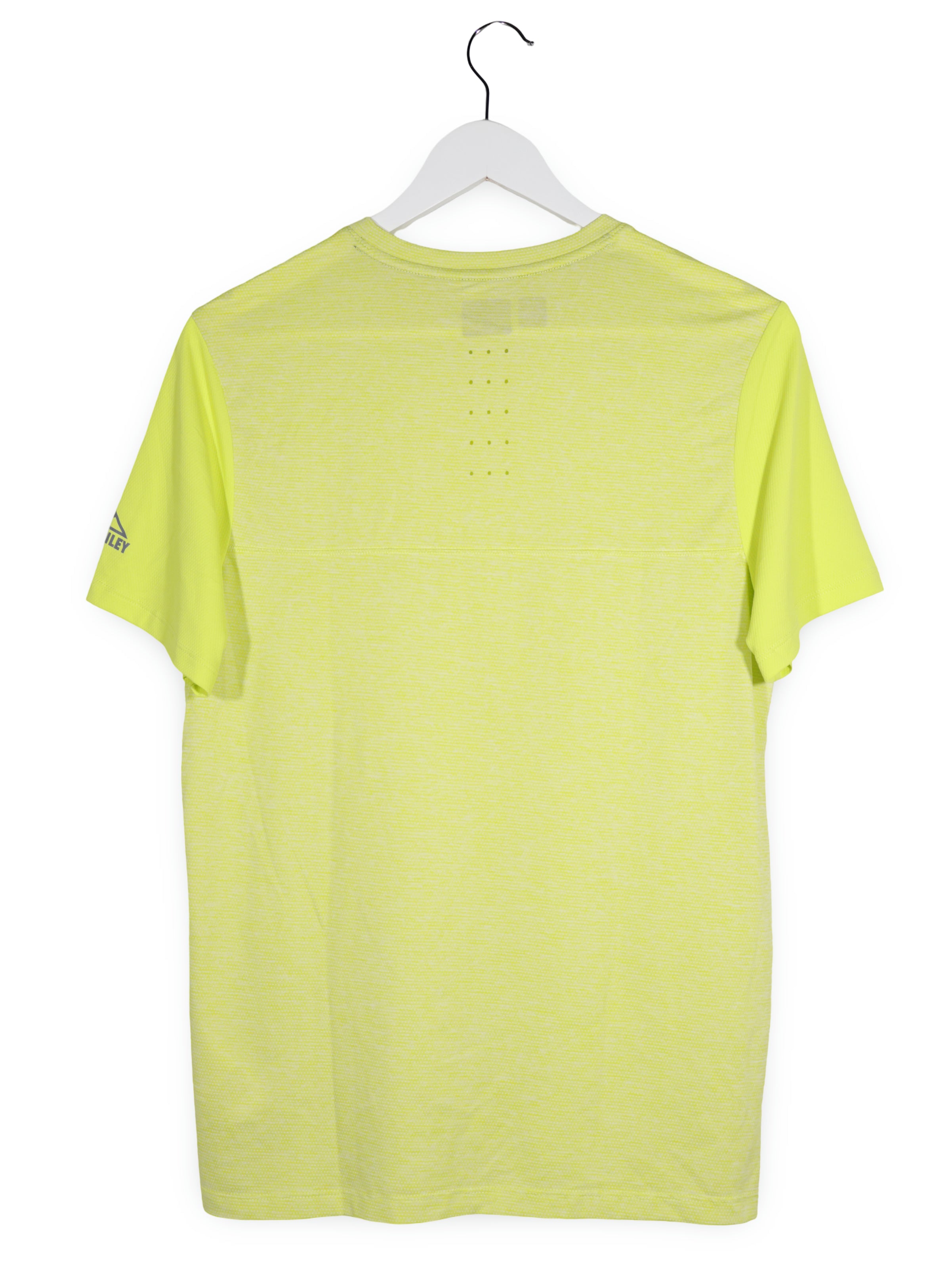 Tricou McKINLEY galben fluorescent mărime S vedere din spate second-hand premium