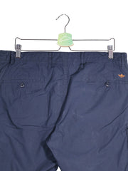 Pantaloni scurti Dockers bleumarin mărime L detaliu material și croială second-hand premium