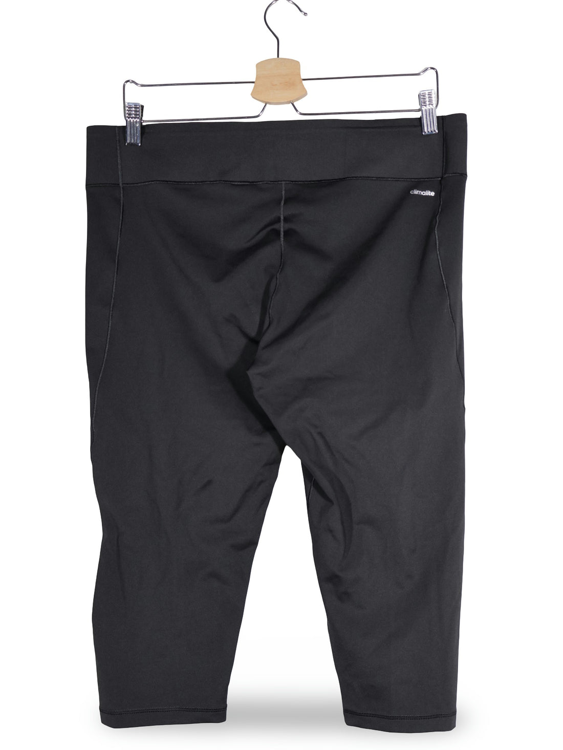 Colanti 2/3 Adidas negru mărime XL vedere din spate second-hand premium