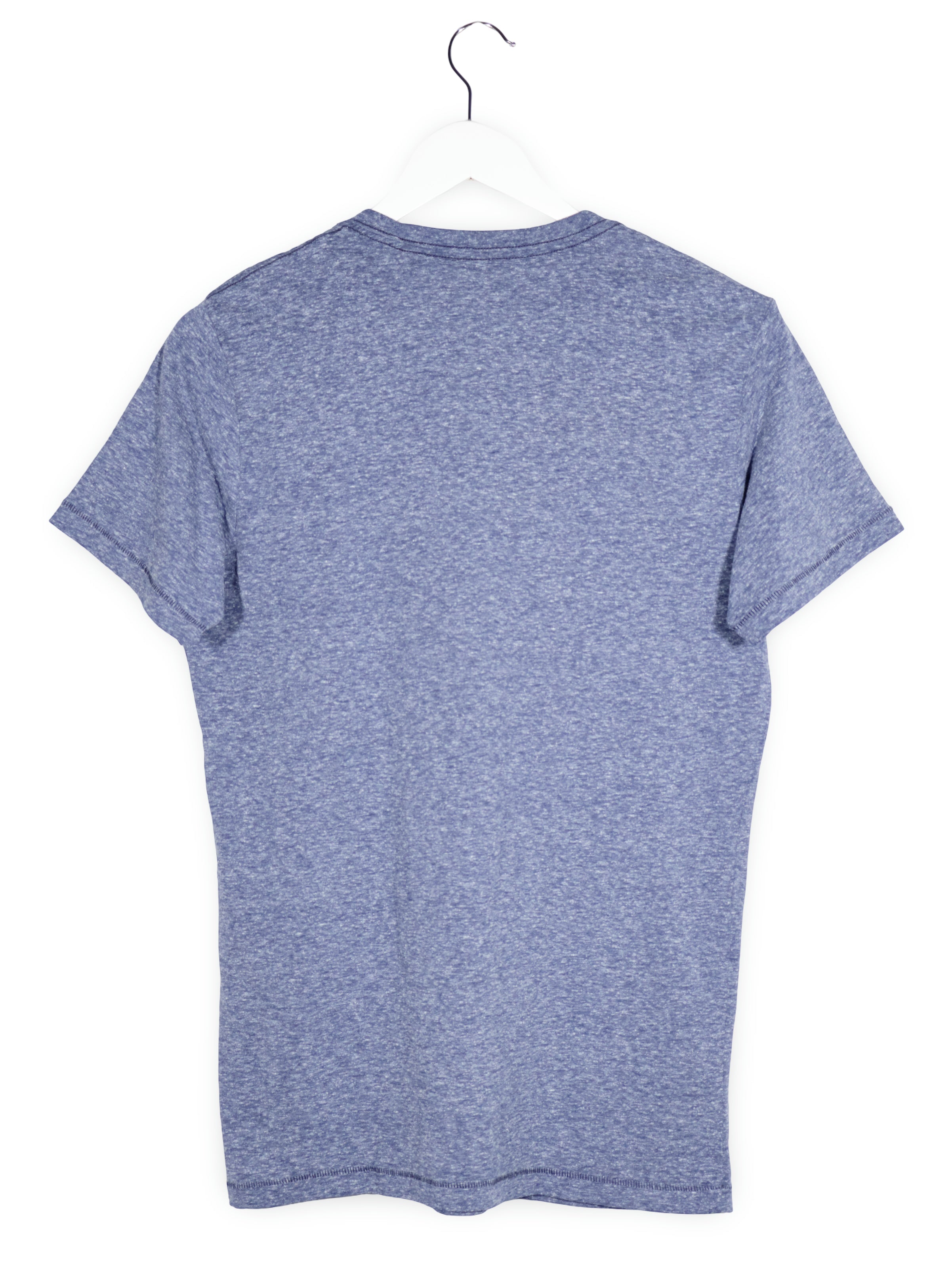 Tricou Diesel albastru melanj mărime XS vedere din spate second-hand premium
