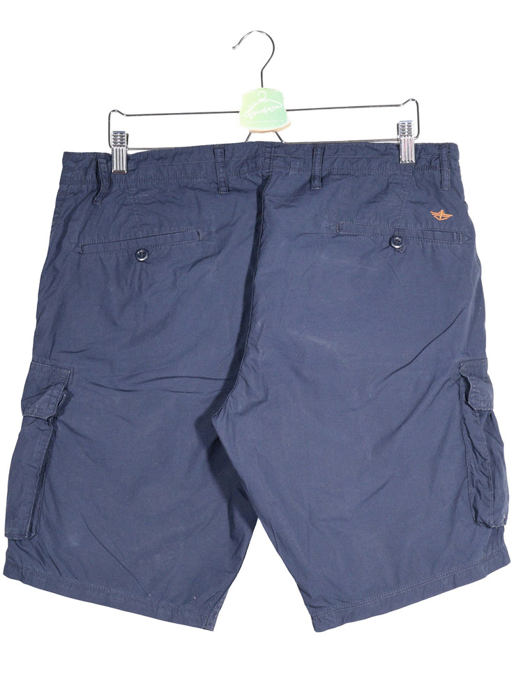 Pantaloni scurti Dockers bleumarin mărime L vedere din spate second-hand premium