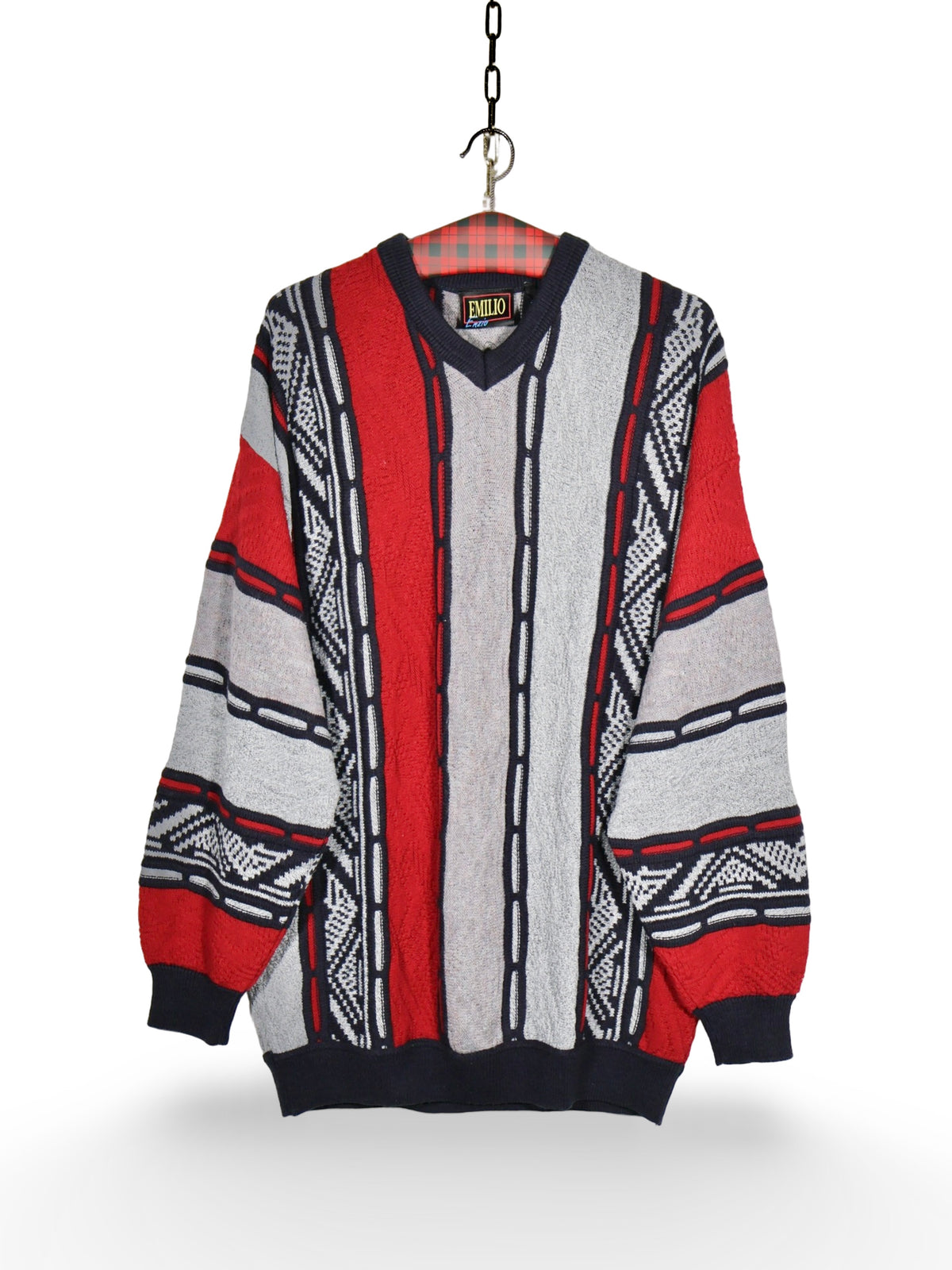 Bluza (30%lana/10%alpaca) Emilio Enzio - marimea L/XL - Barbati