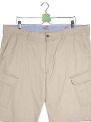 Pantaloni scurti camel active bej mărime XXL vedere din față second-hand premium
