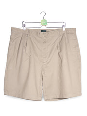 Pantaloni scurti DOCKERS bej mărime 3XL vedere din față second-hand premium