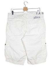 Pantaloni scurti Camp David alb mărime L vedere din spate second-hand premium