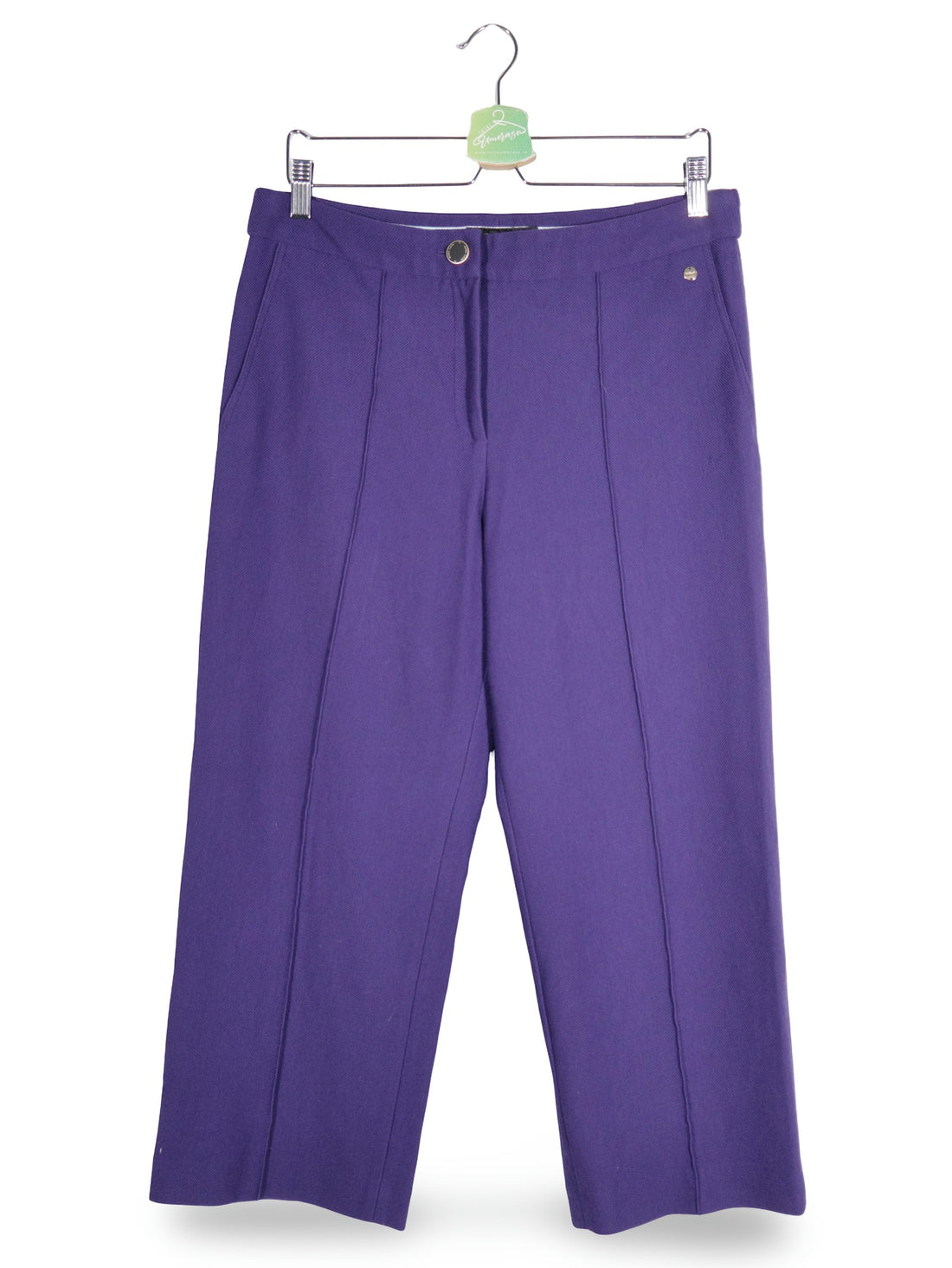 Pantaloni Marc O'Polo mov mărime L vedere din față second-hand premium