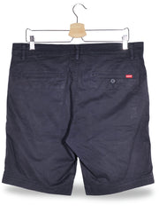 Pantaloni scurti Levi's bleumarin inchis mărime M vedere din spate second-hand premium