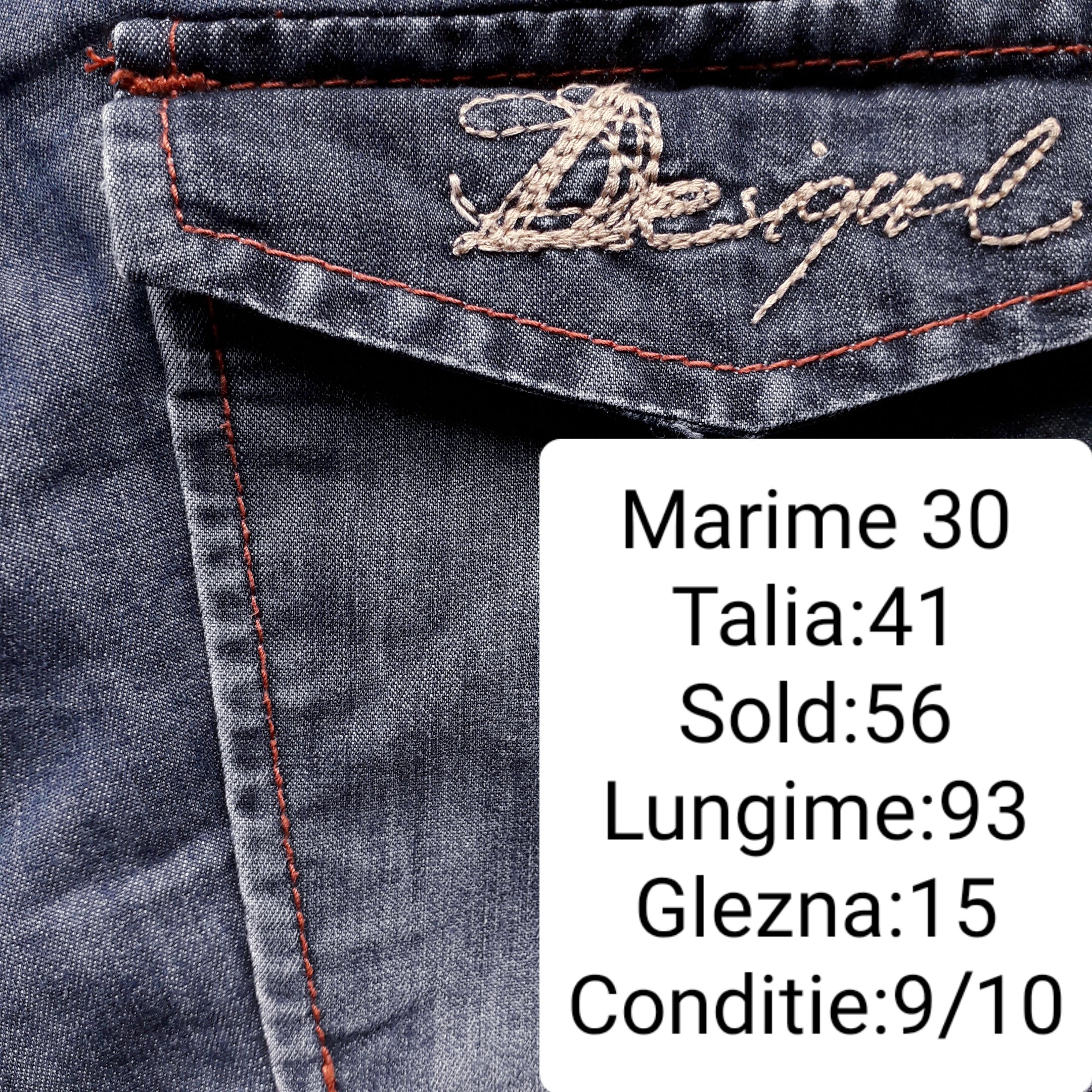Blugi Desigual - marimea L W30 - Femei
