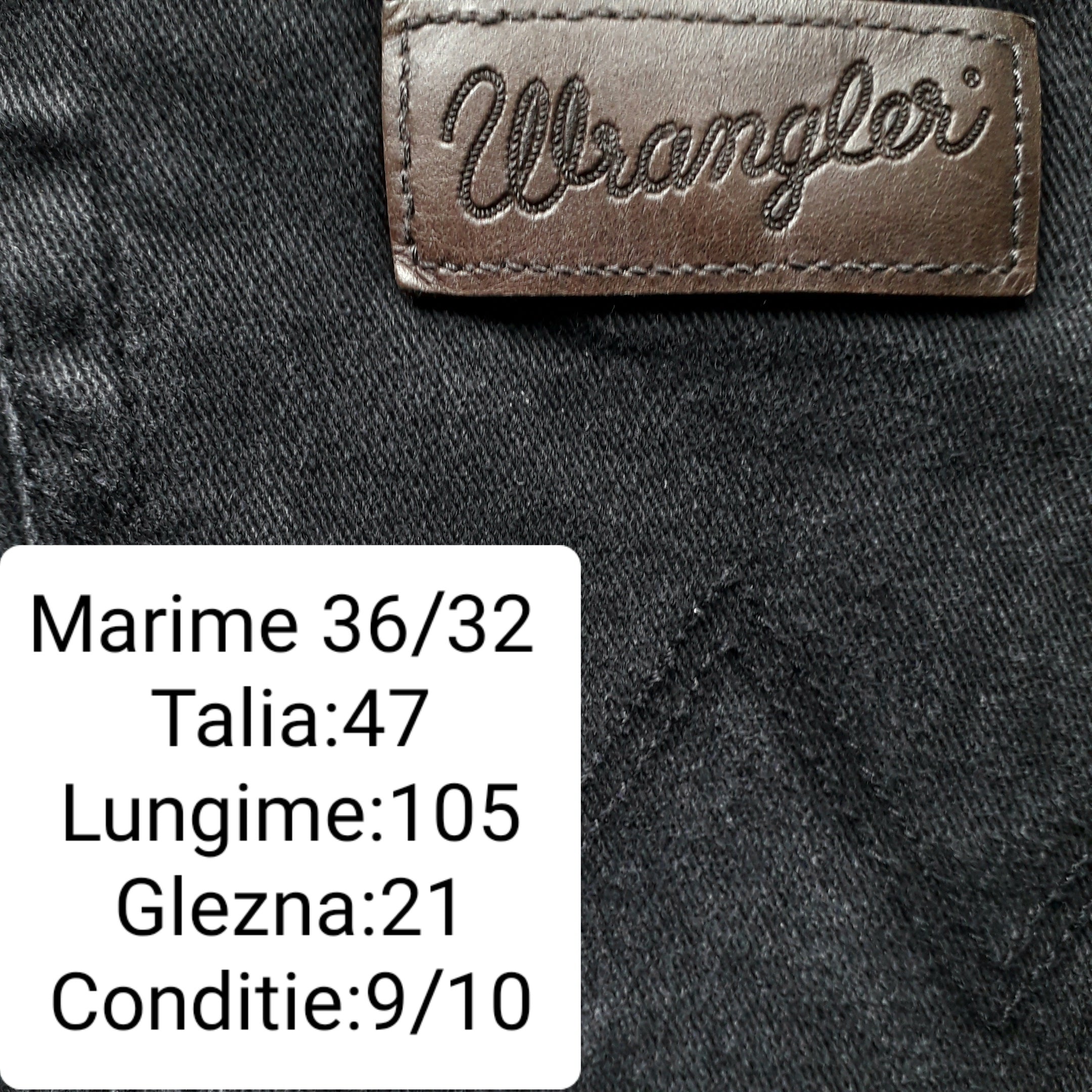Blugi Wrangler - marimea XL W36/L32 - Barbati