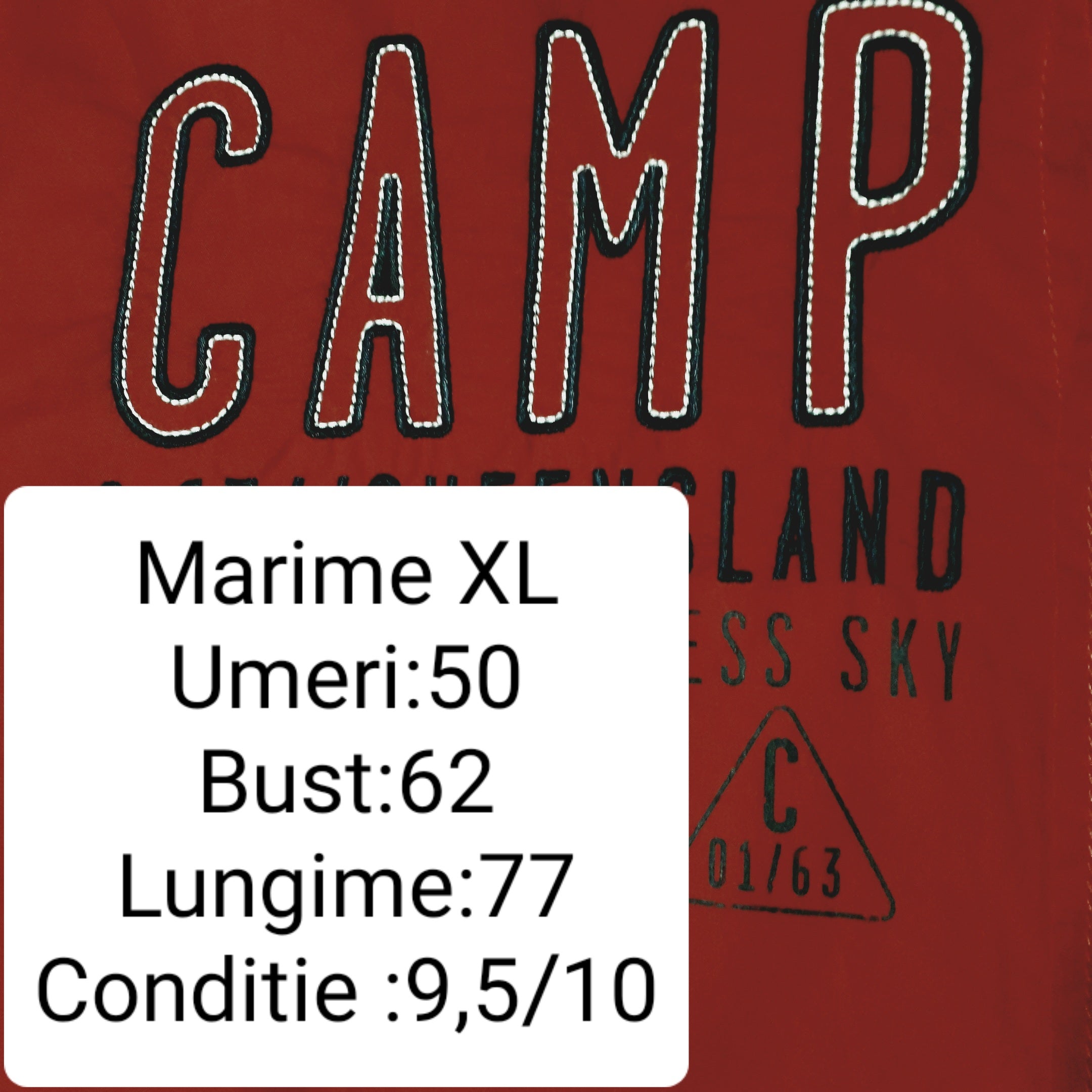 Camasa Camp David - marimea XL - Barbati