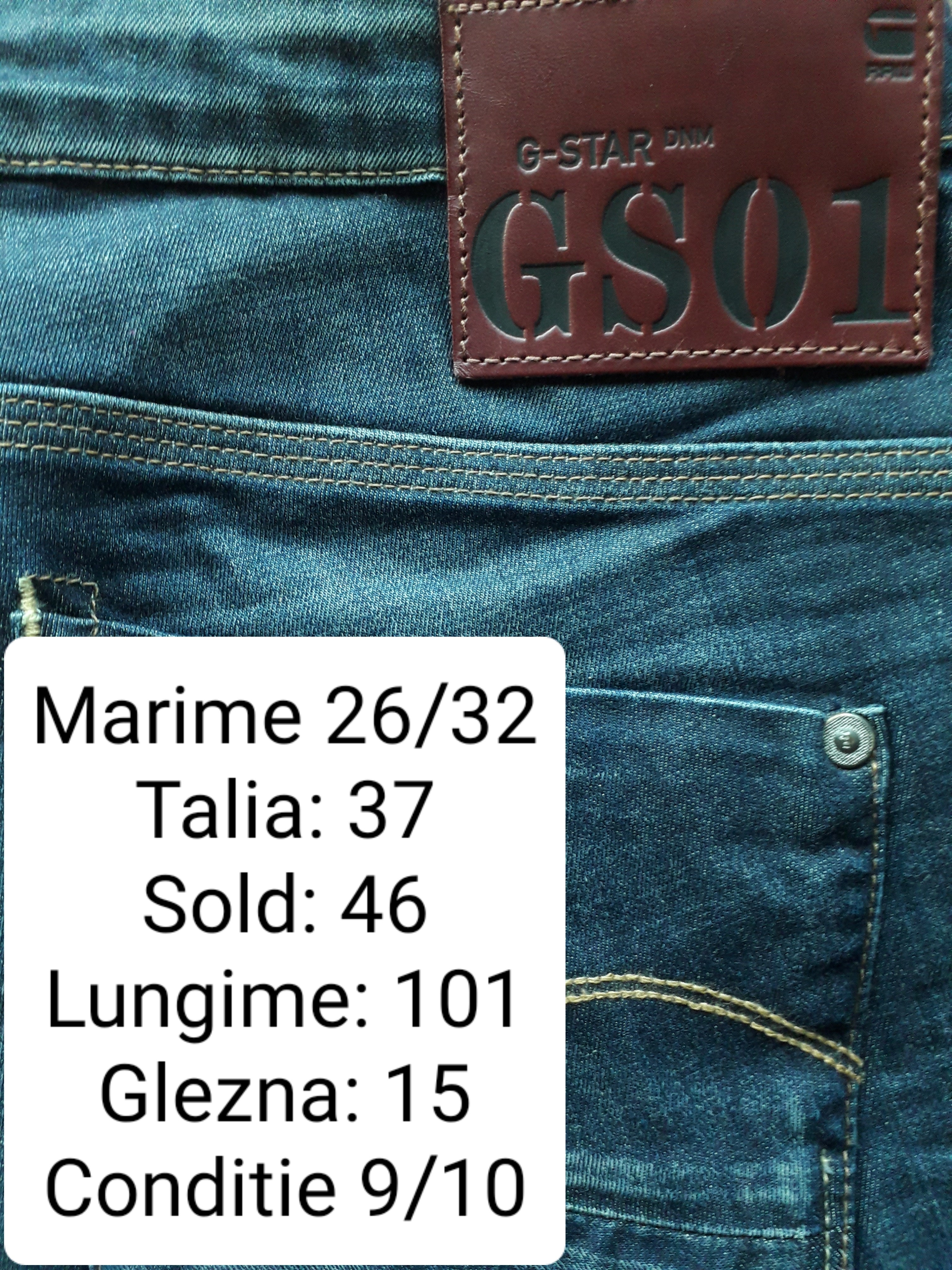 Blugi G-star - marimea S W26/L32 - Femei