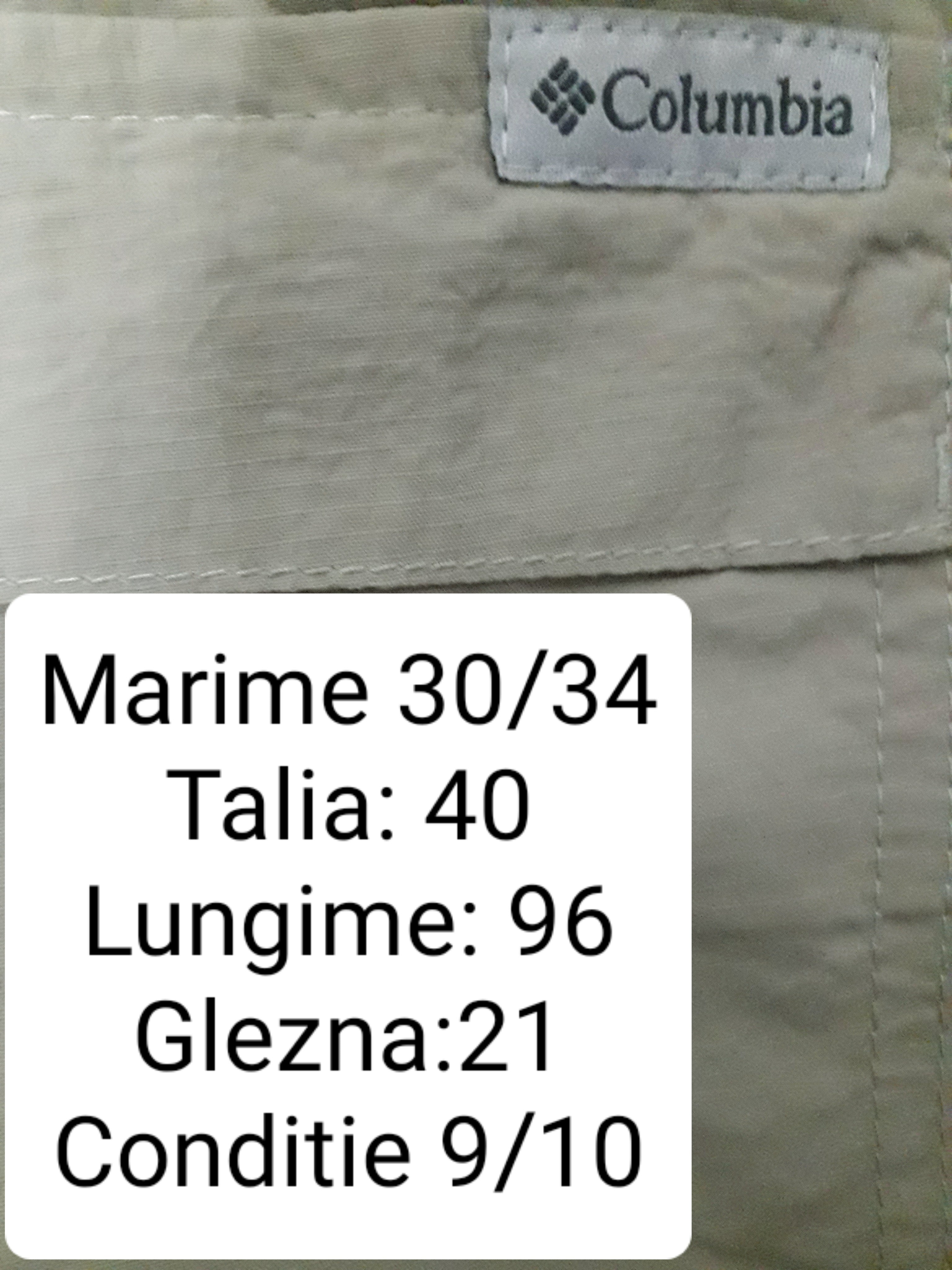 Pantaloni 2in1 Columbia marimea S W30/L34 - Barbati