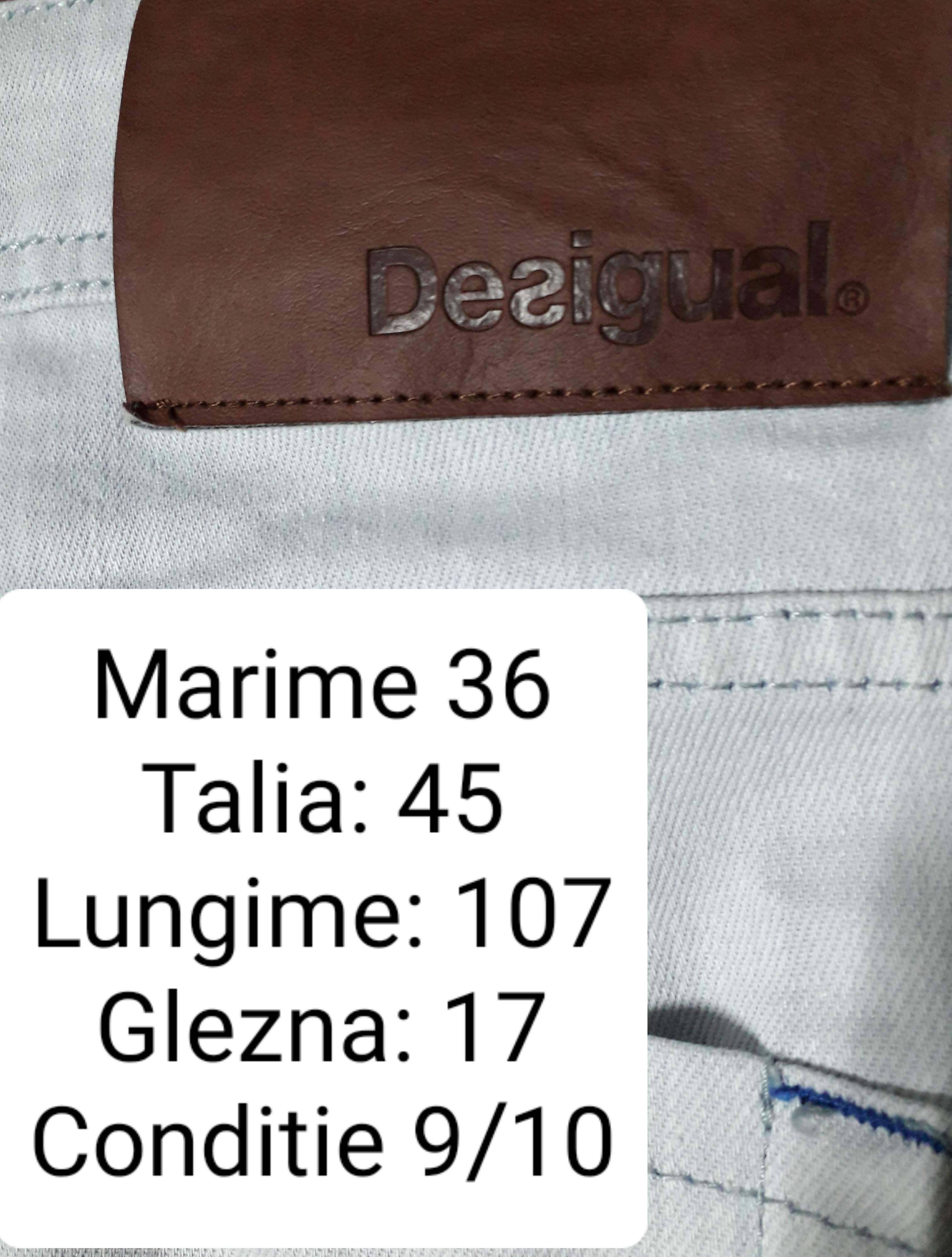 Blugi Desigual - marimea L W36 - Barbati