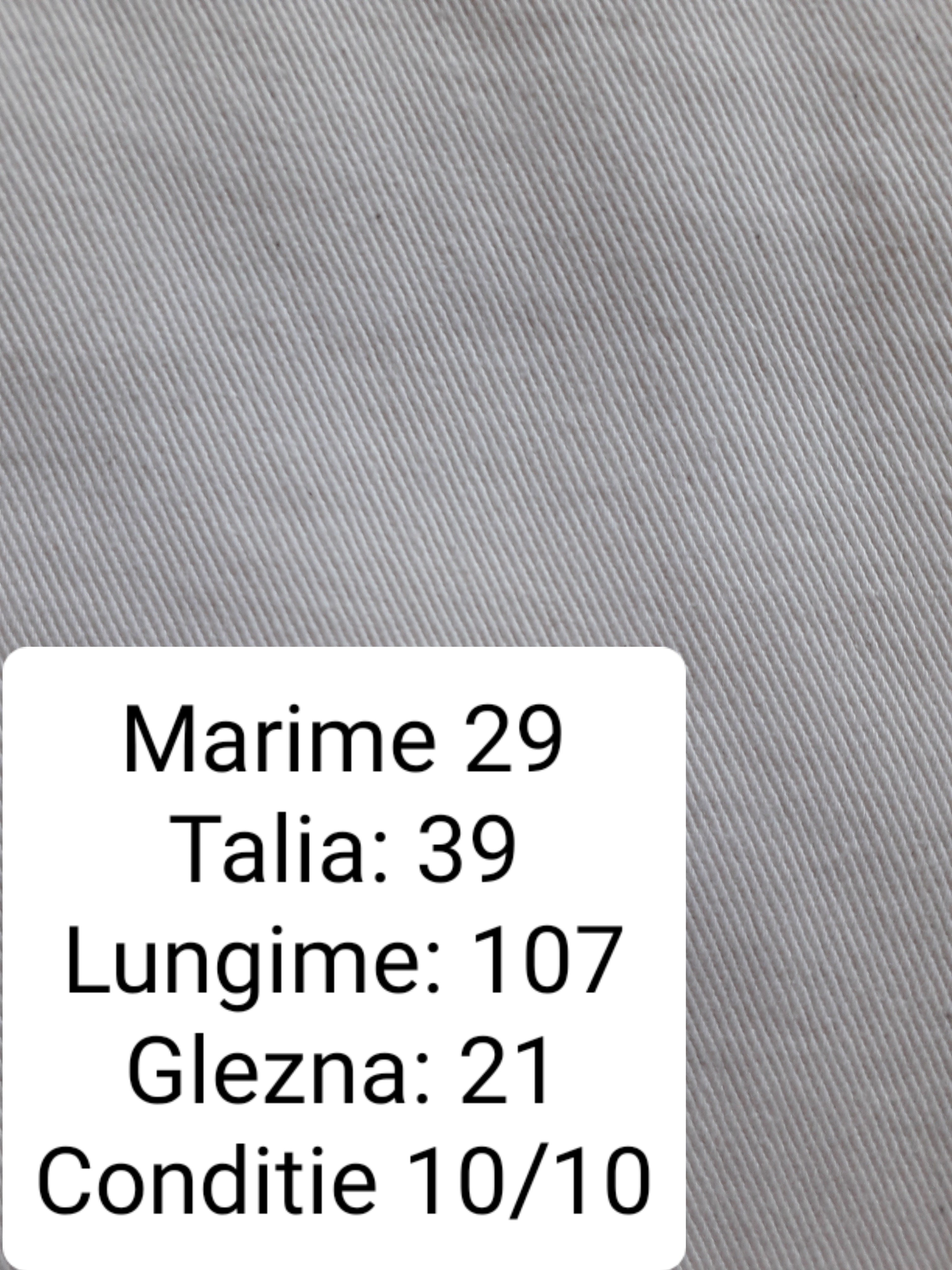 Pantaloni Zara - marimea XS/S W29 - Barbati