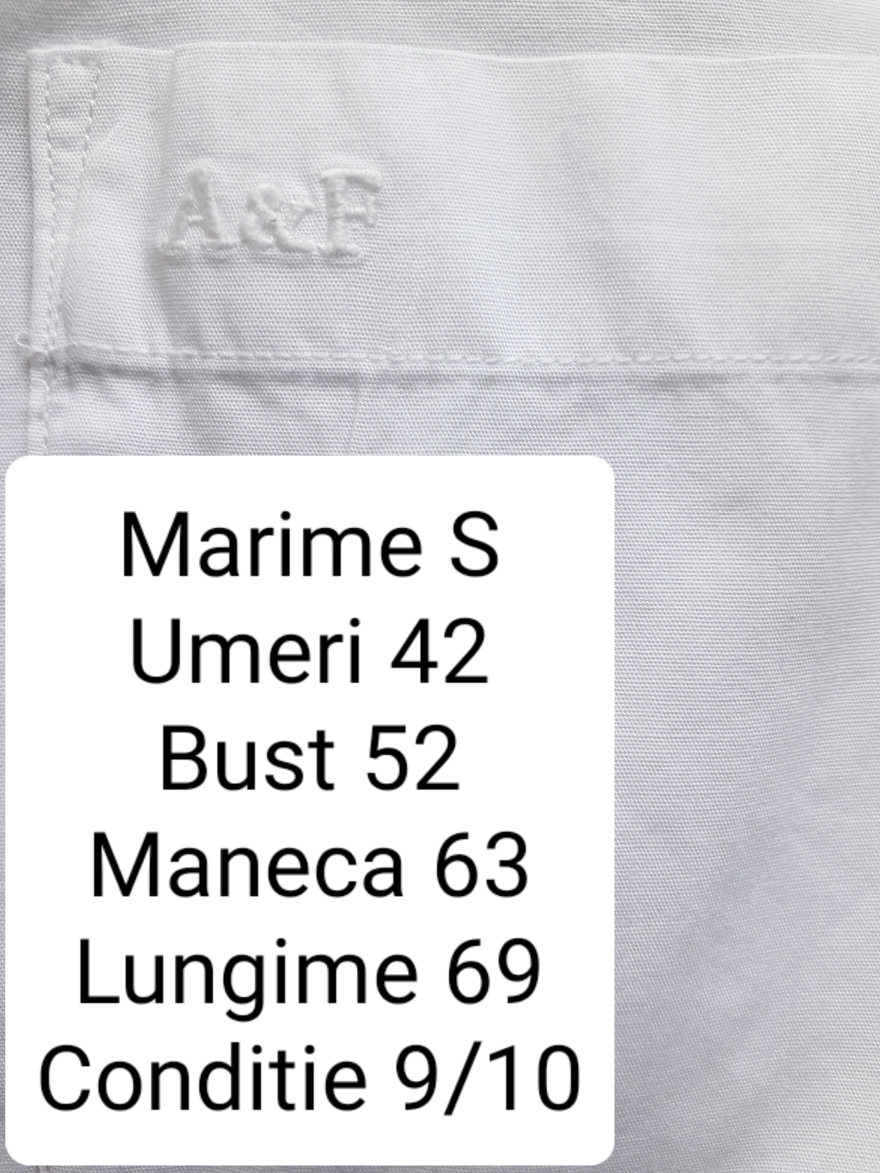 Camasa Abrcrombie&Fitch - marimea S - Barbati