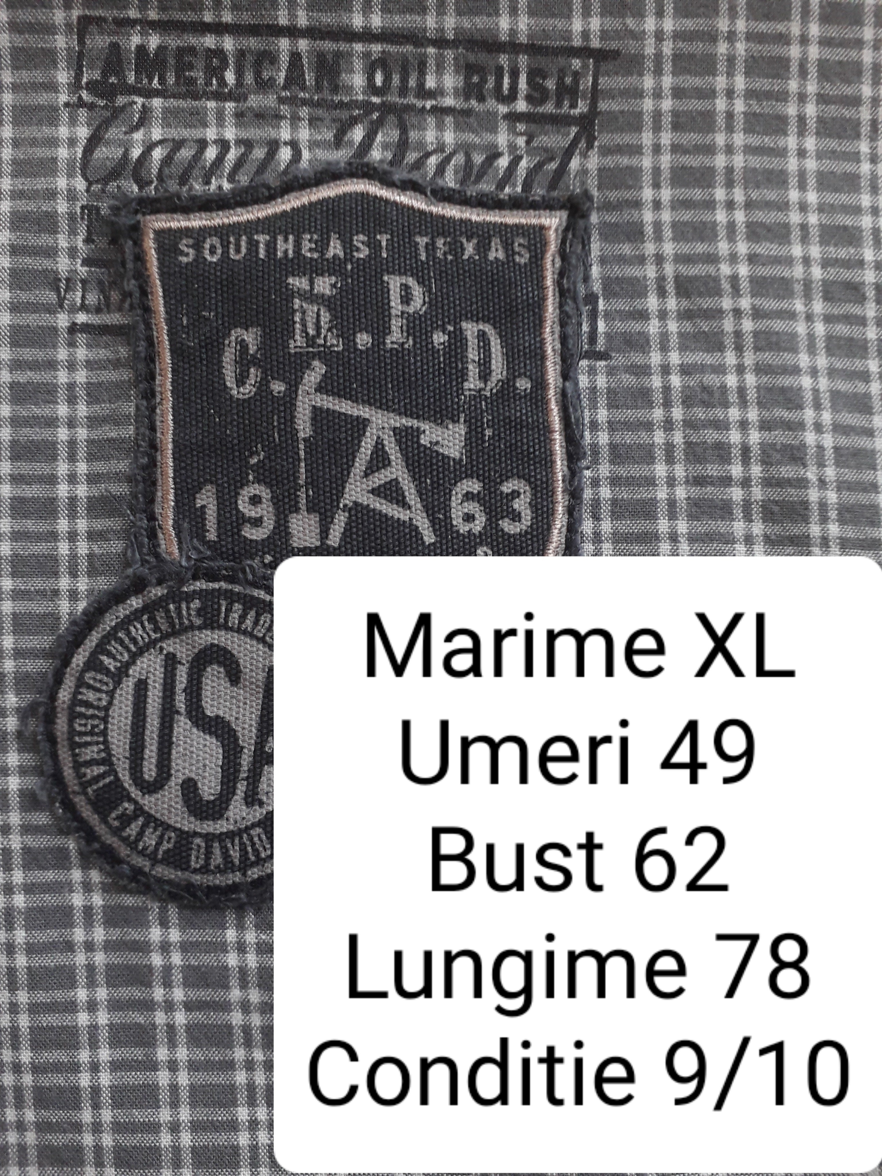 Camasa Camp David - marimea XL - Barbati