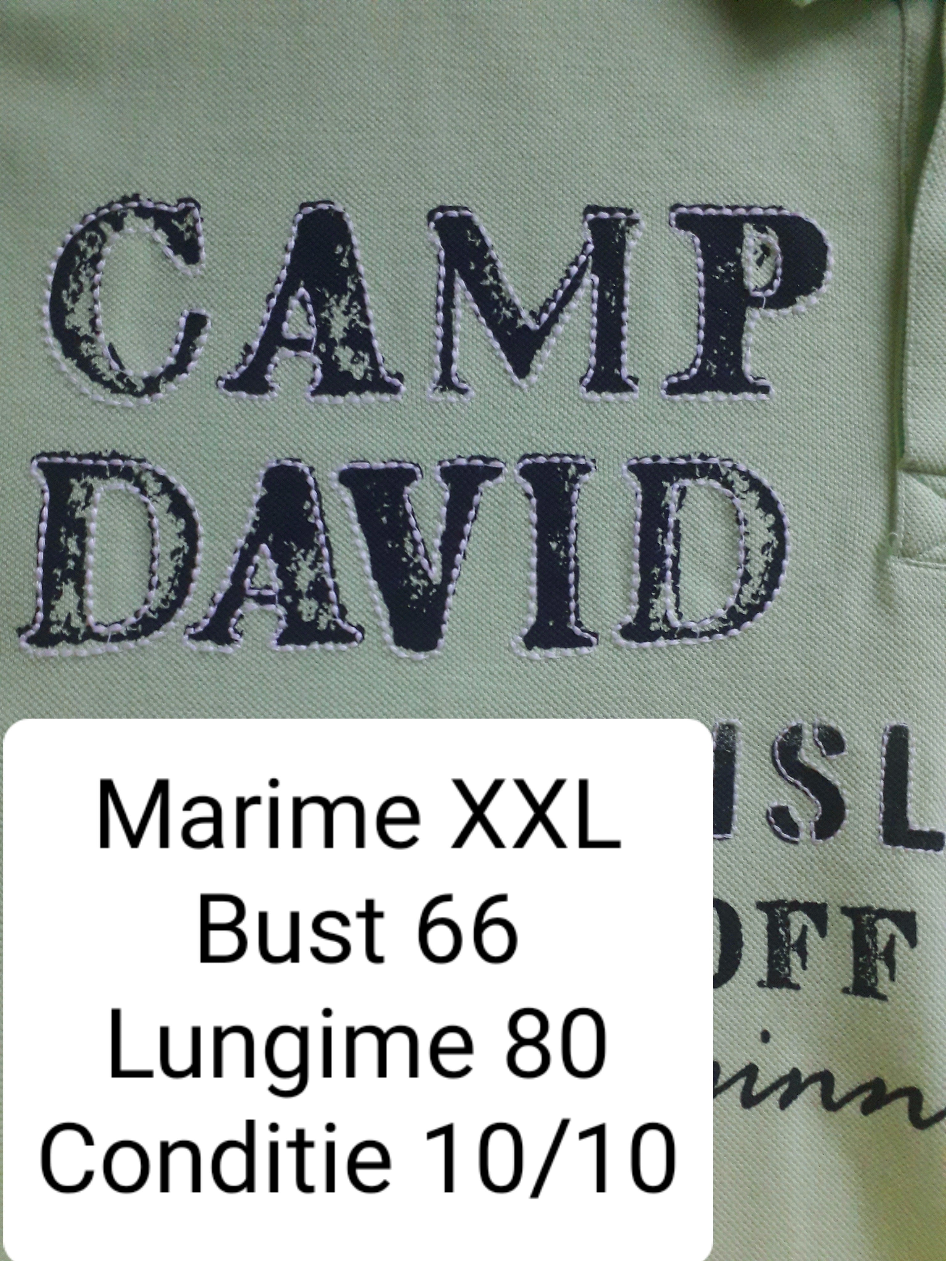 Tricou Camp David - marimea XXL - Barbati