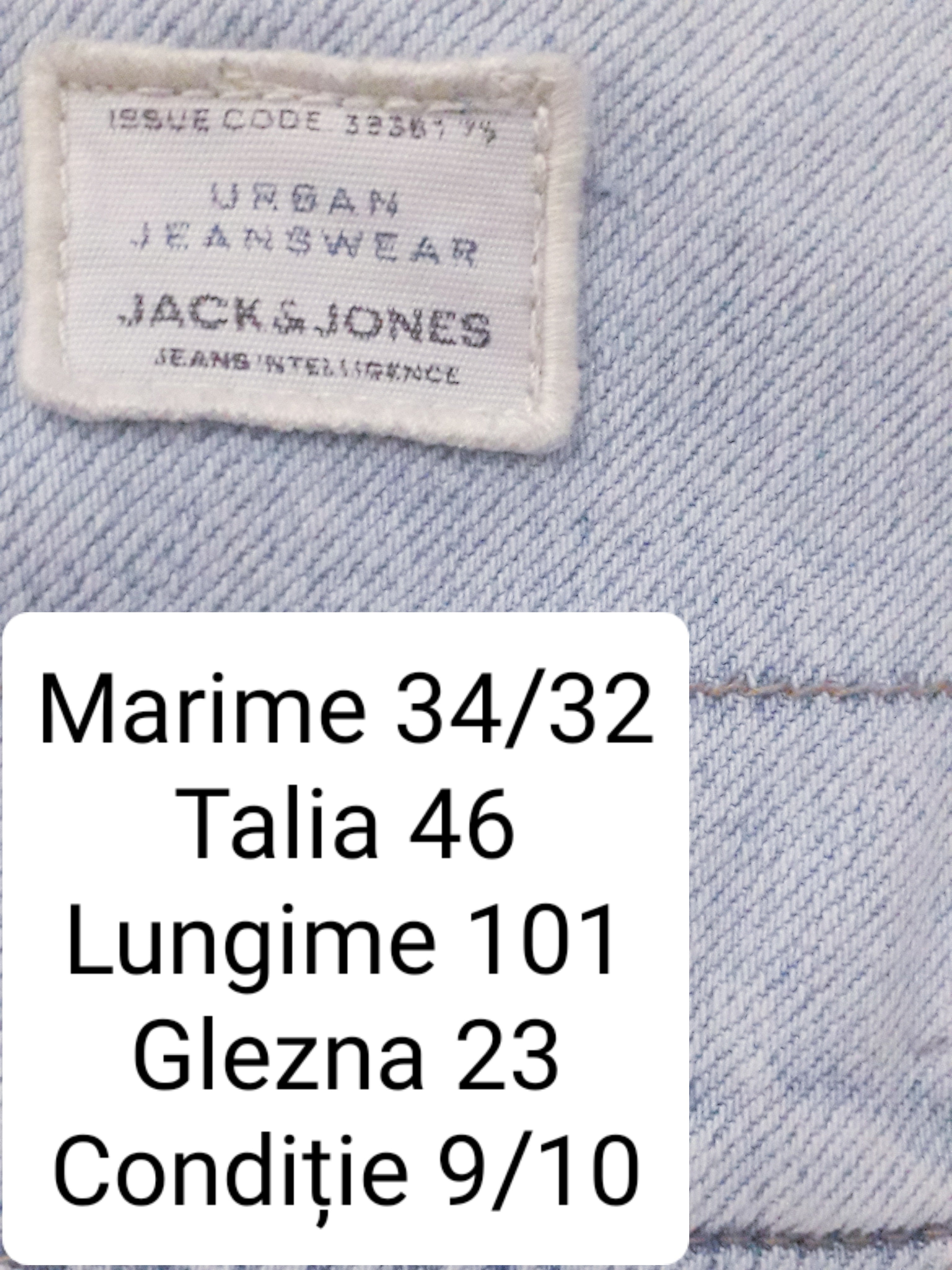 Blugi Jack&Jones - marimea M/L W34/L32 - Barbati