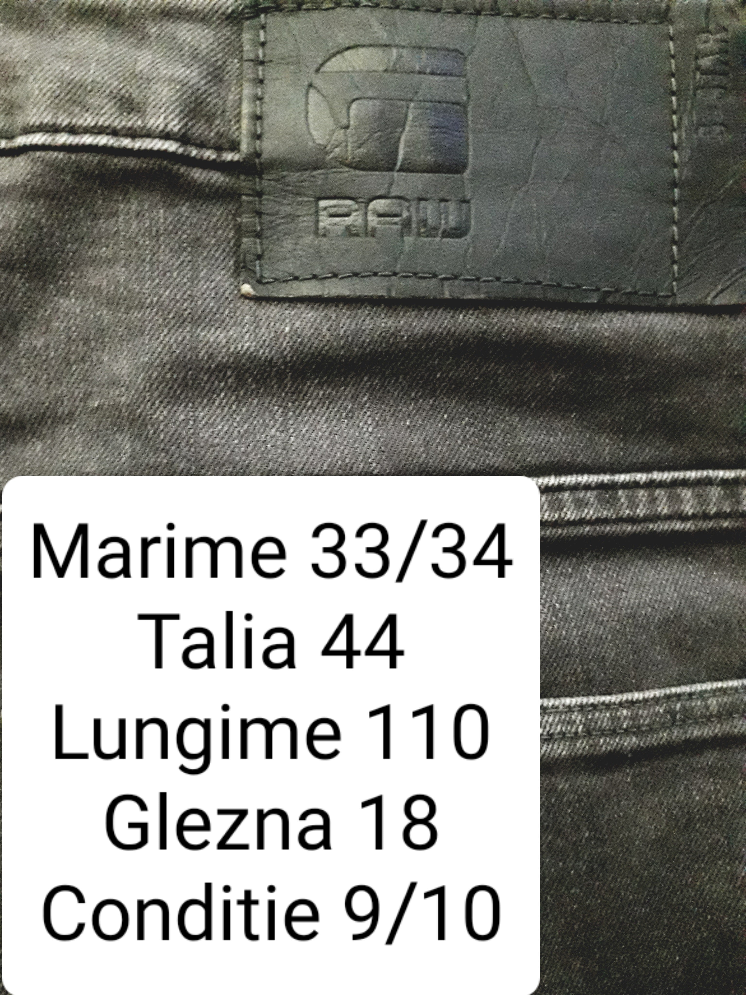 Blugi G-star - marimea M W33/L34 - Barbati
