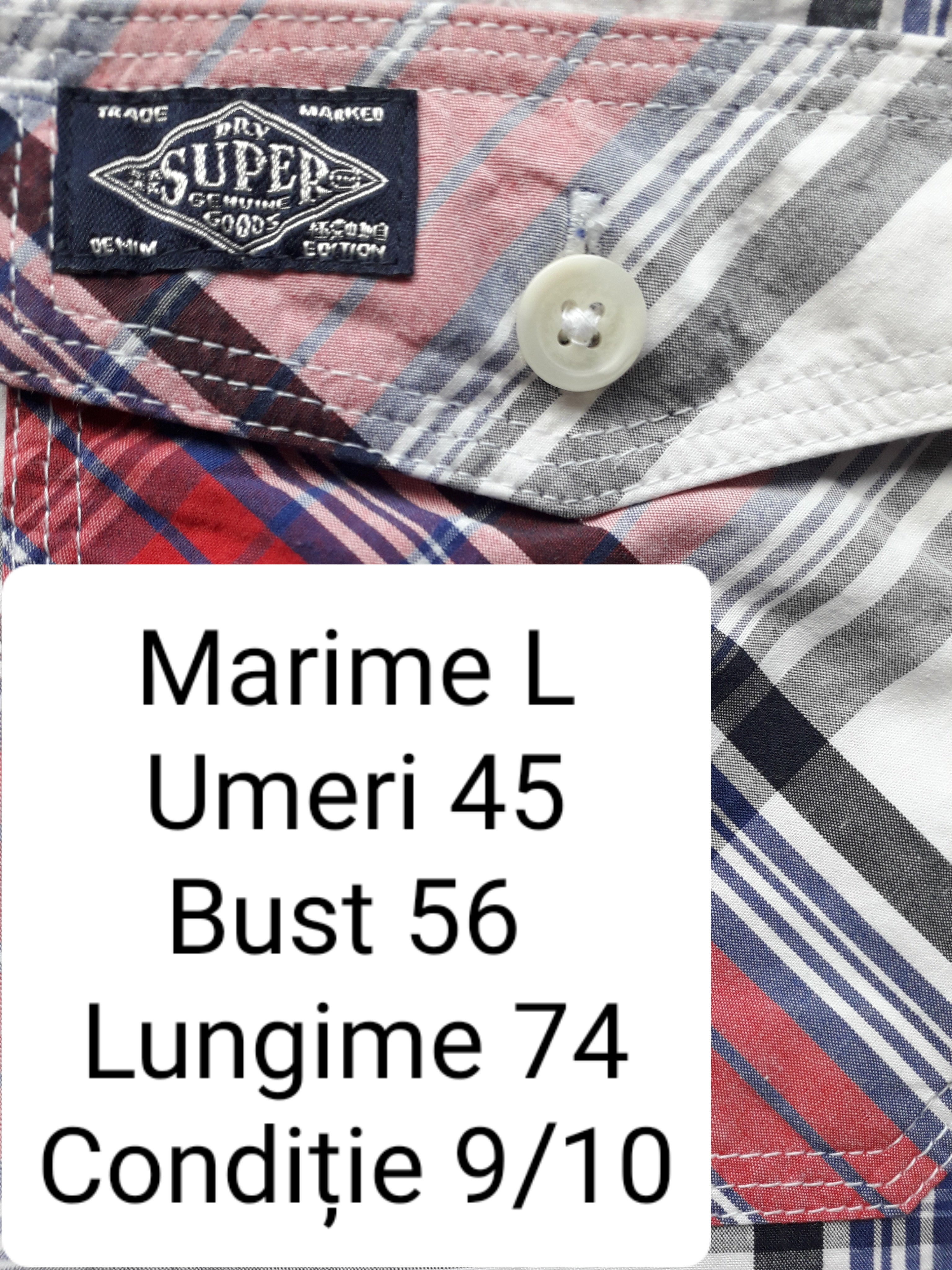 Camasa SuperDry - marimea L - Barbati