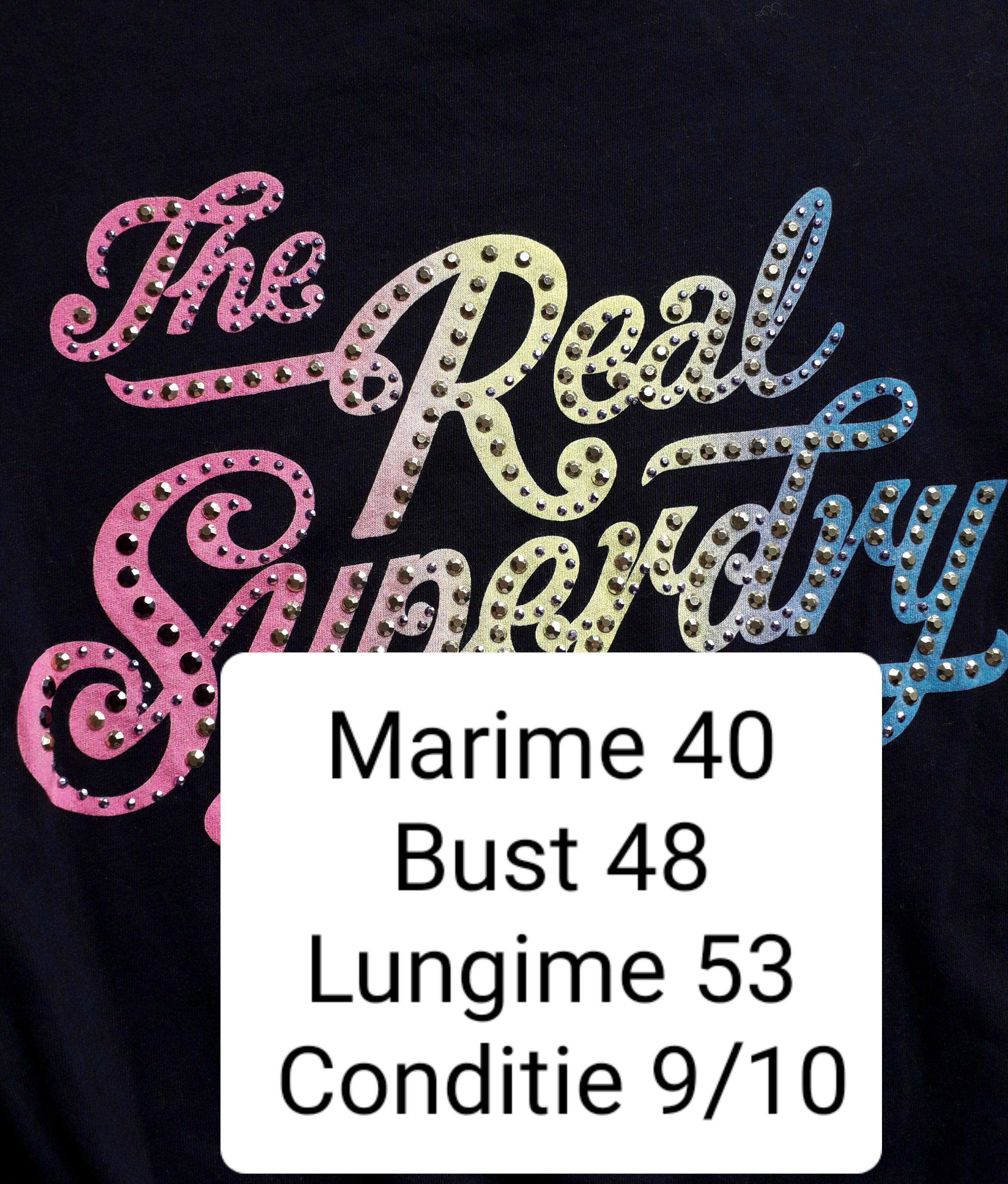 Tricou SuperDry - marimea L - Femei