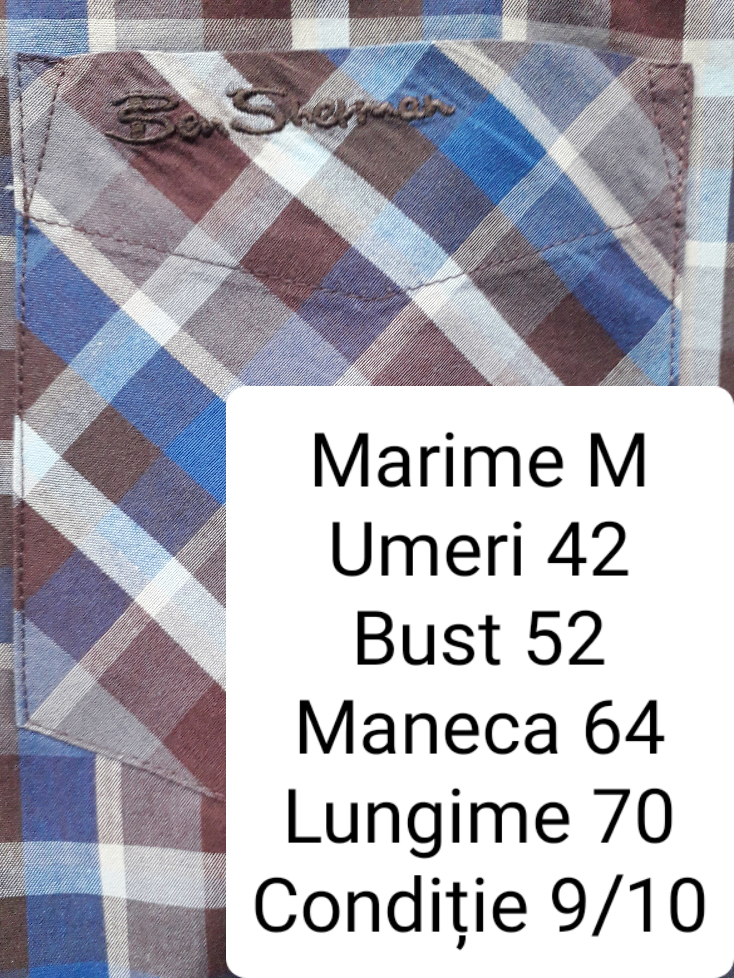 Camasa Ben Sherman - marimea M - Barbati
