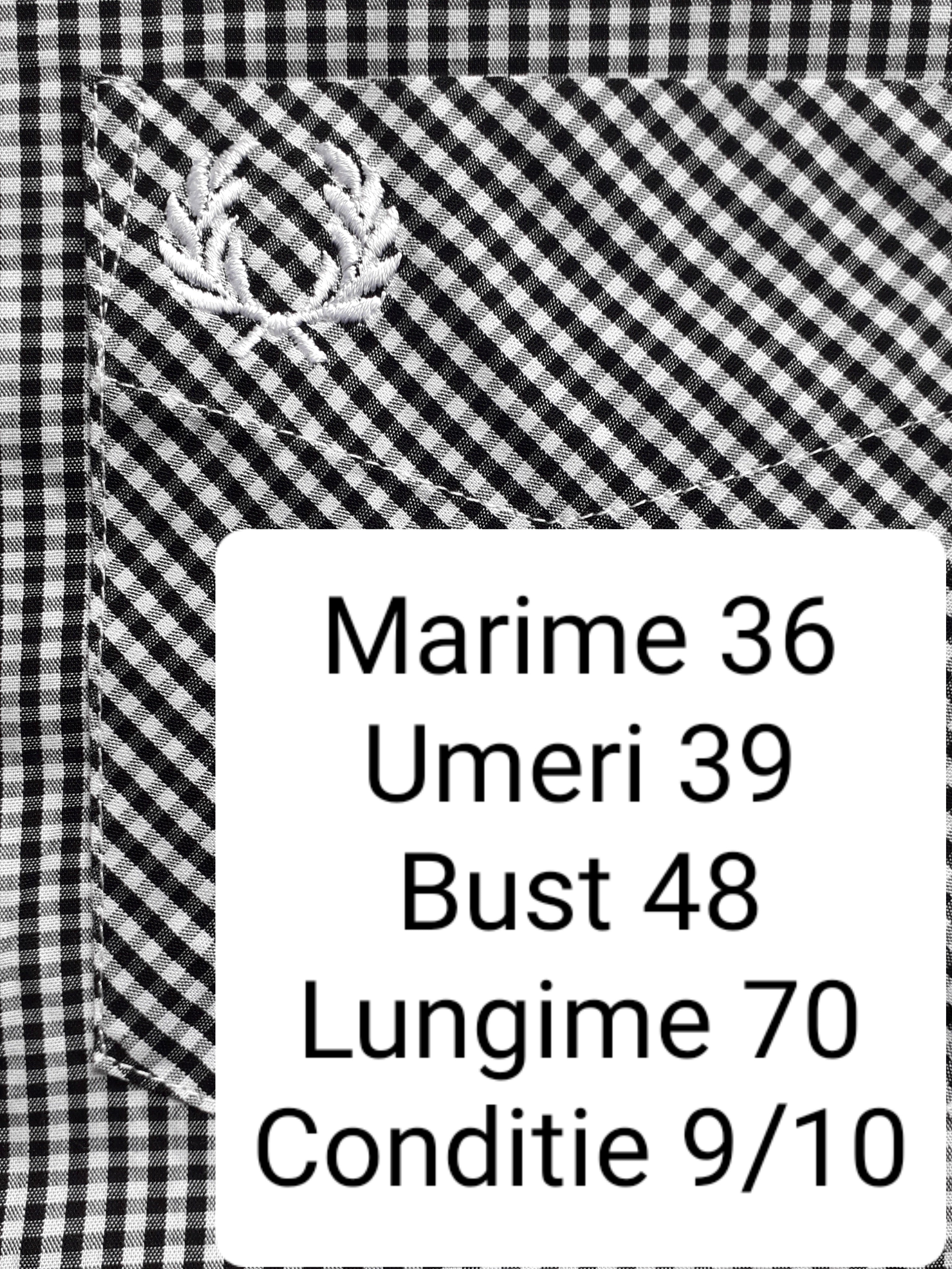 Camasa Fred Perry - marimea S - Femei