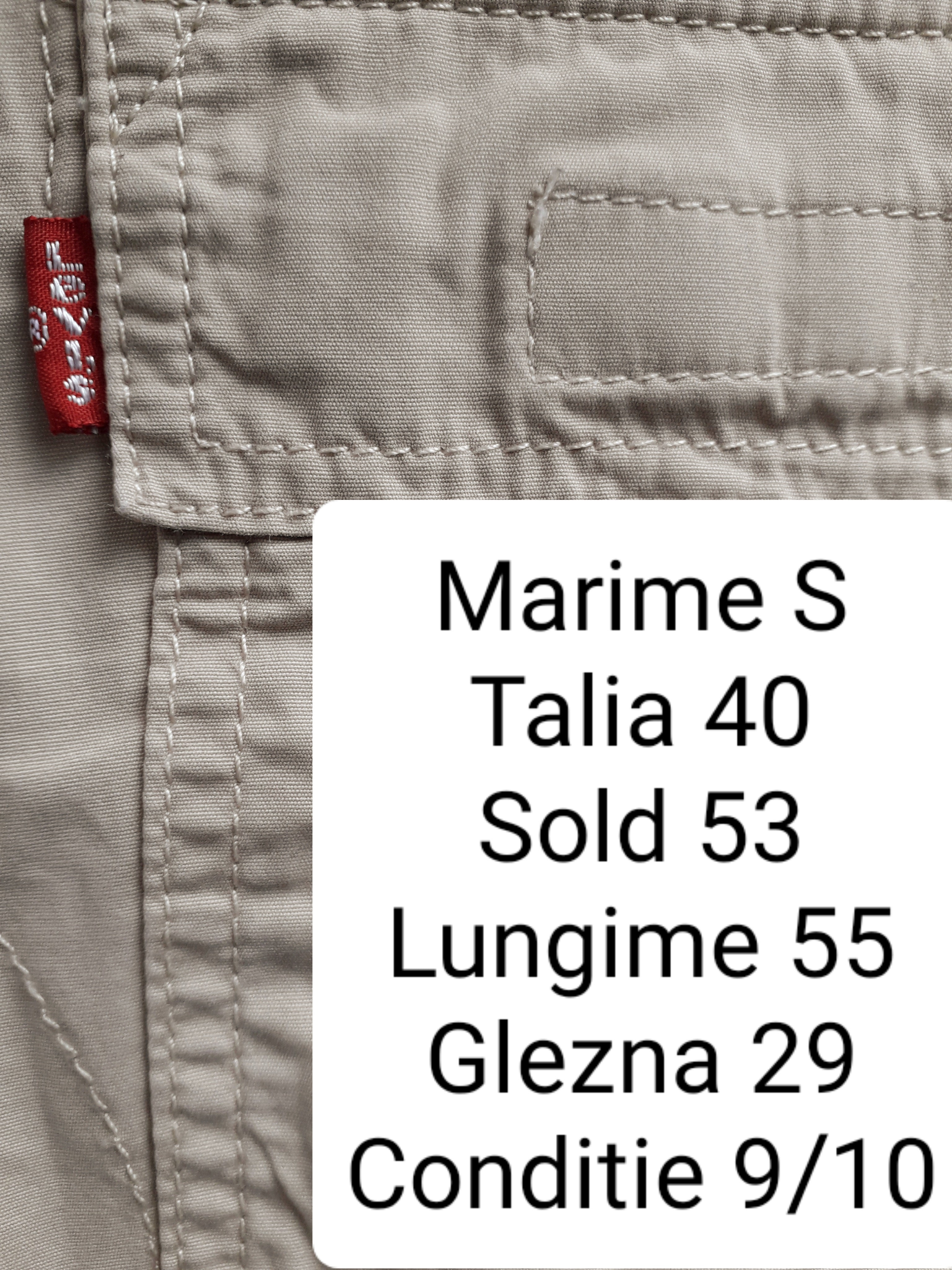 Pantaloni scurti Levi's - marimea S - Barbati