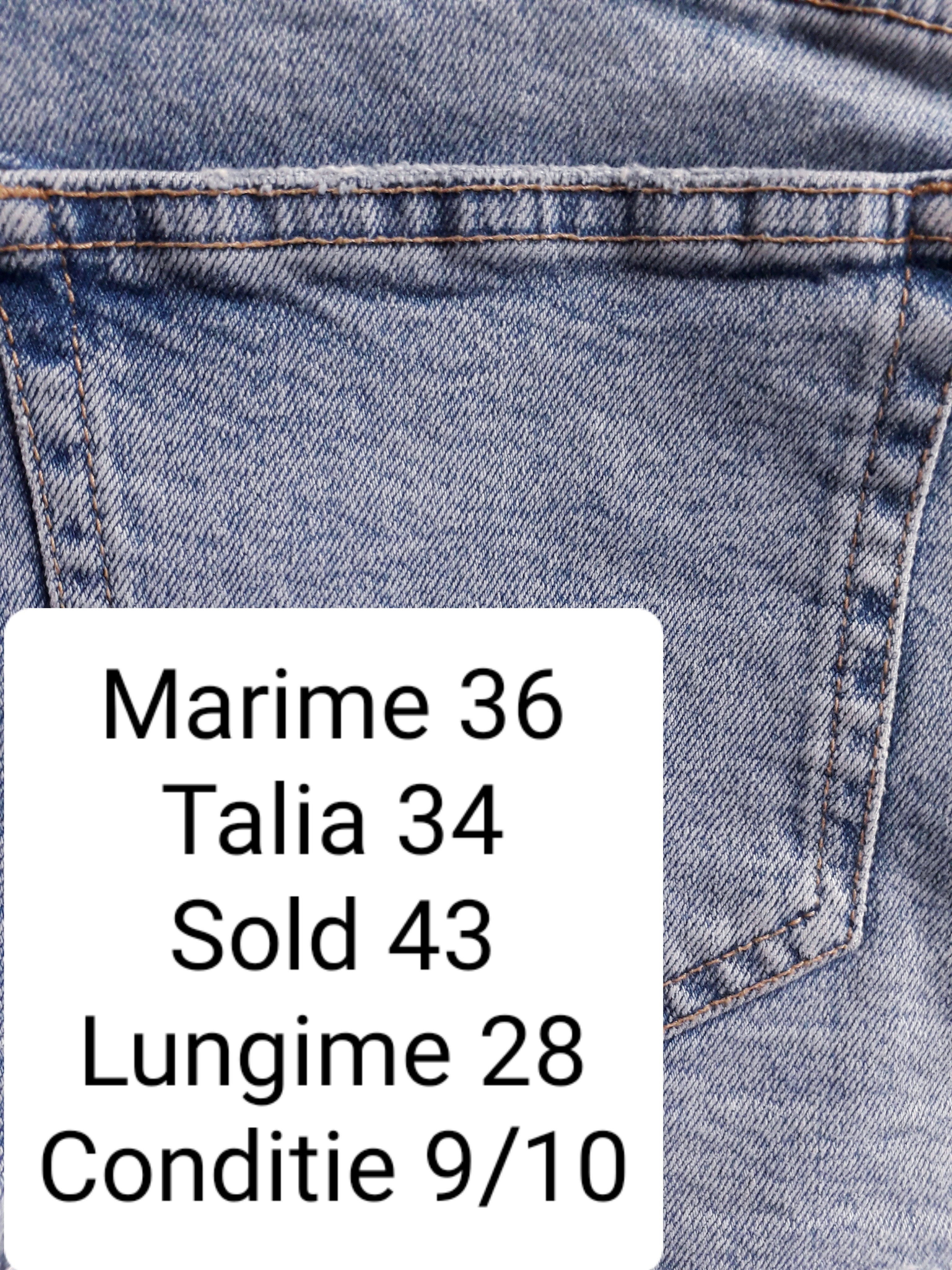 Blugi scurti Zara - marimea S - Femei