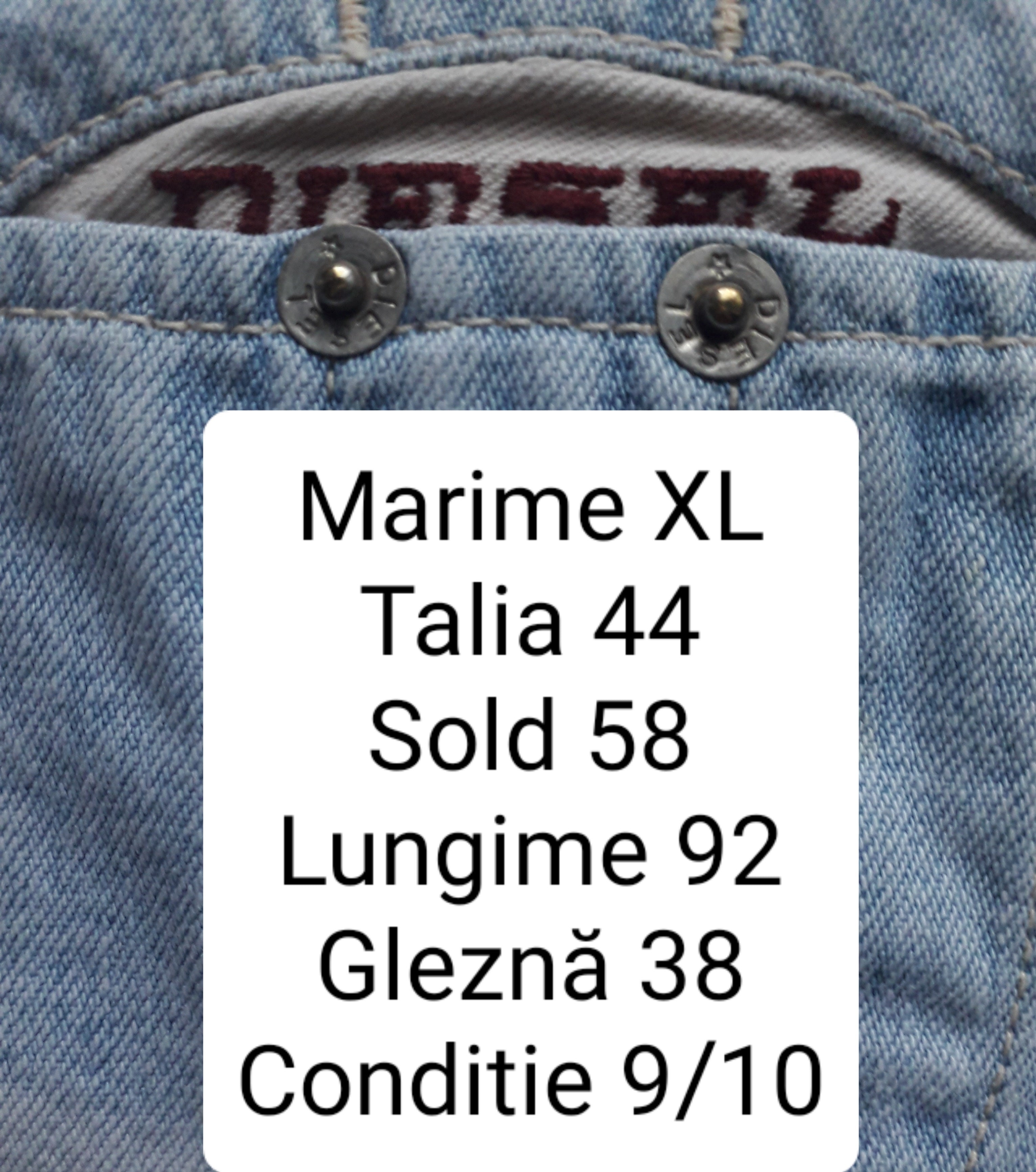 Salopeta Diesel - marimea XL - Femei