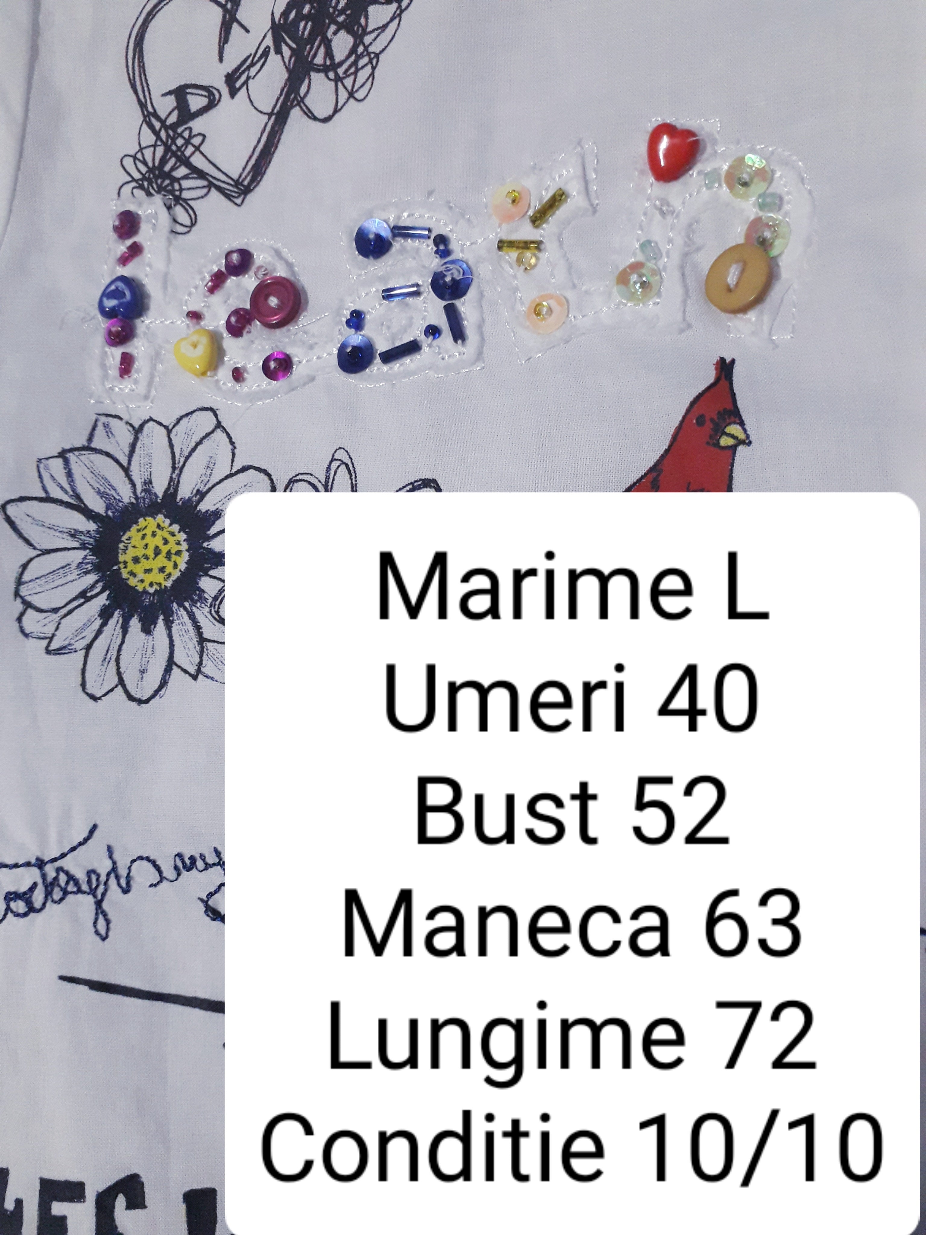 Camasa Desigual - marimea L - Femei