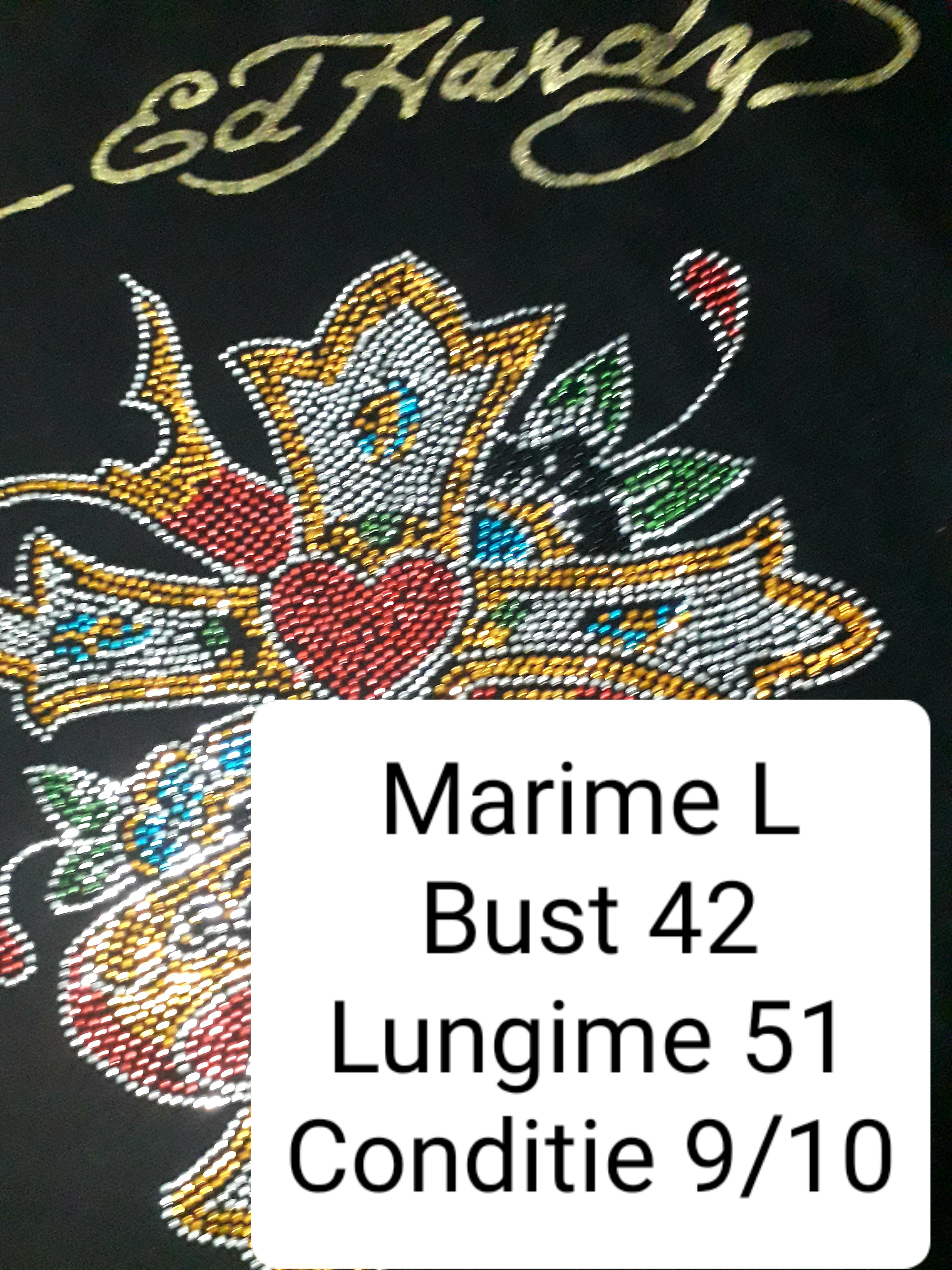 Tricou Ed Hardy - marimea L - Femei
